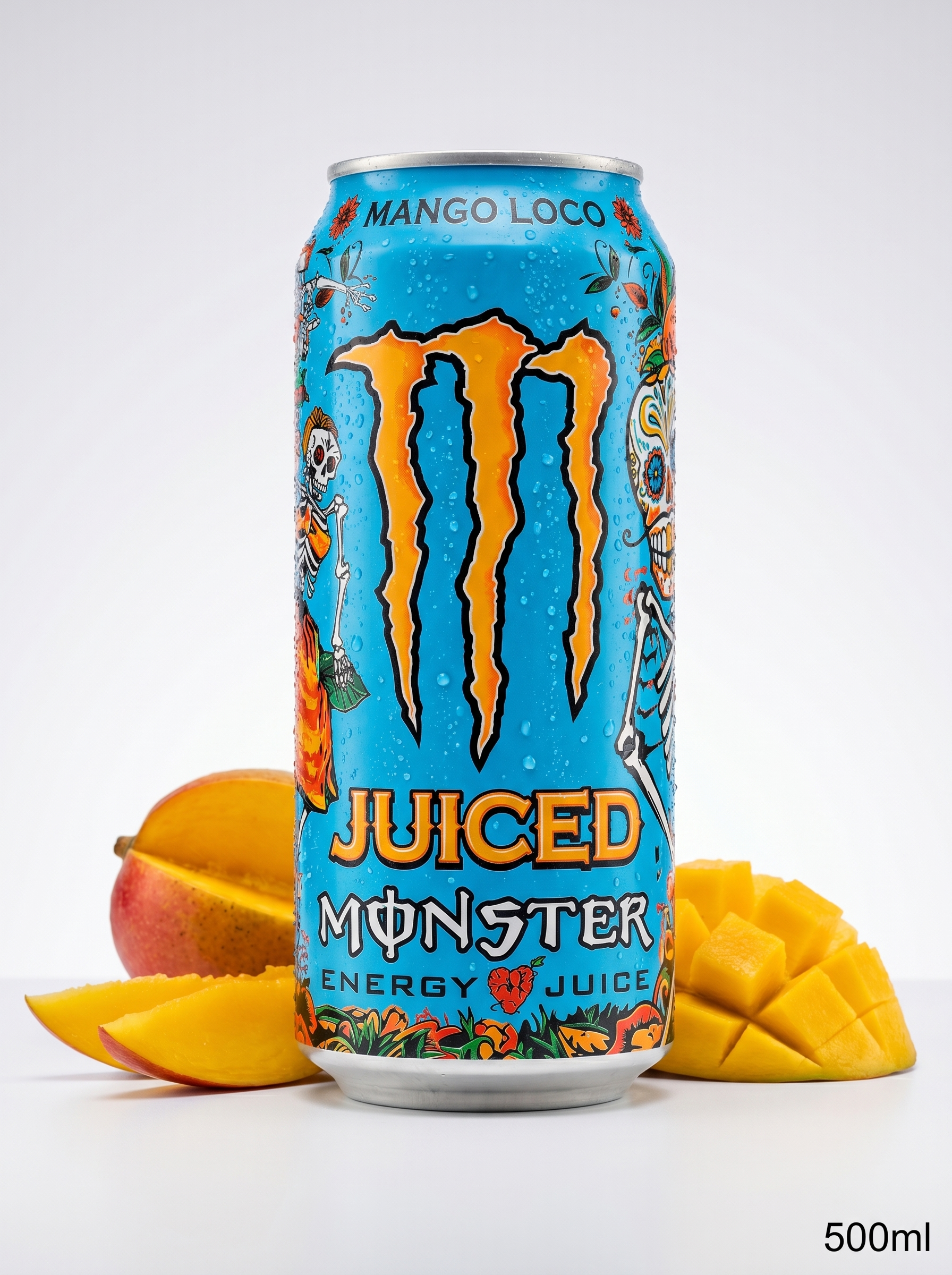 Monster Energy Mango Loco Energy Drink 500ml Can