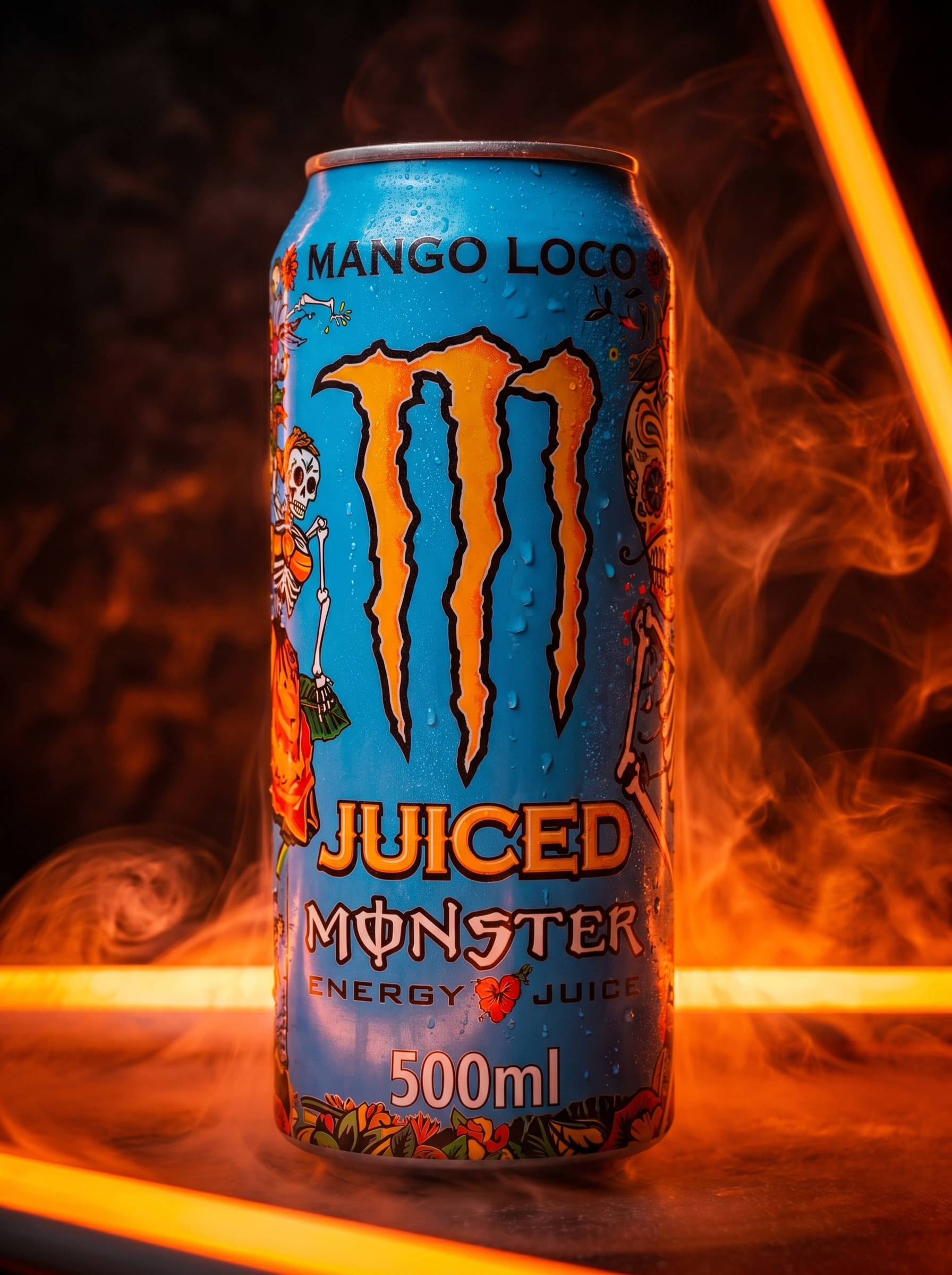 Monster Energy Mango Loco Energy Drink 500ml Can