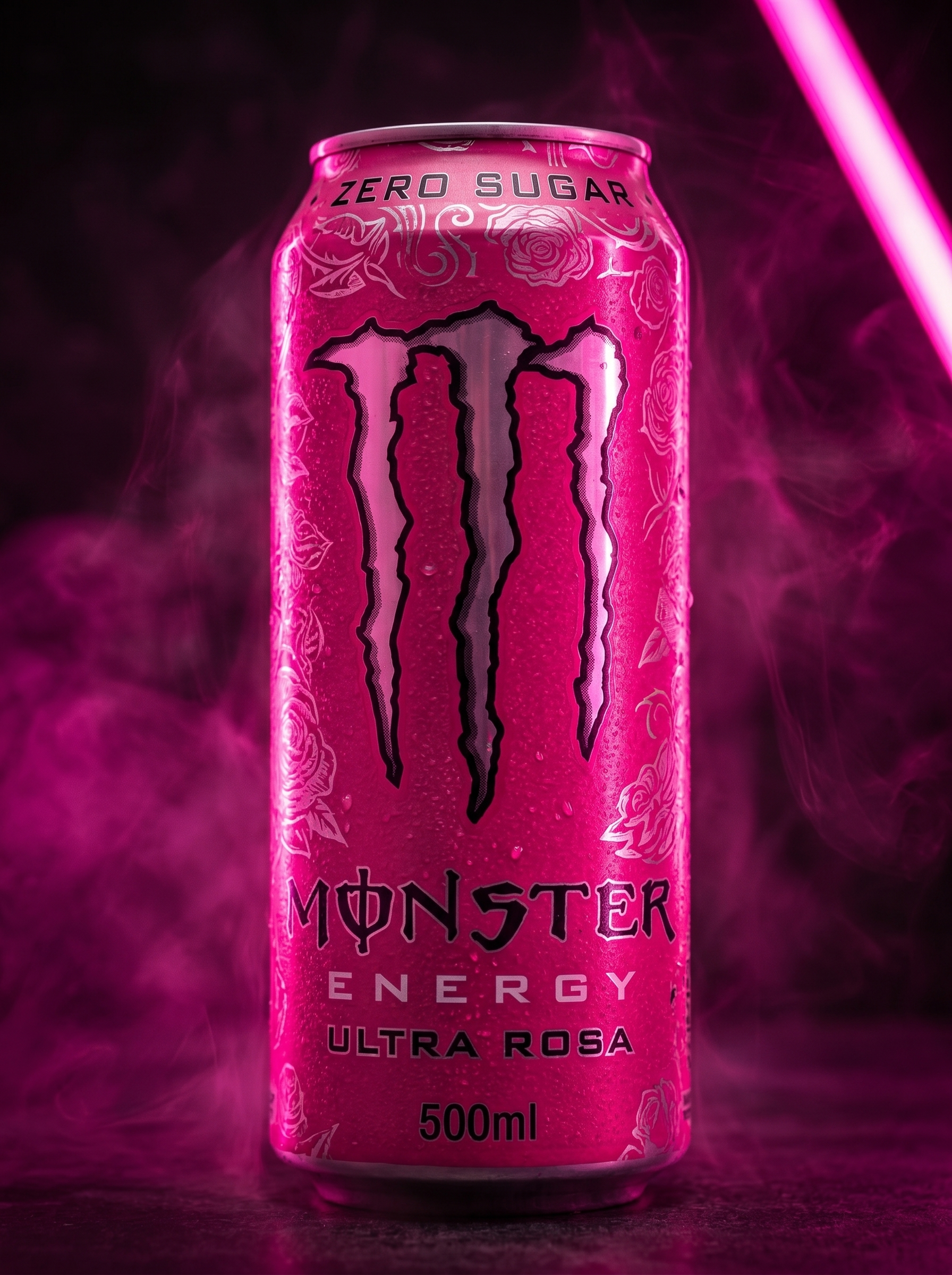 Monster Energy Ultra Rosa Zero Sugar Energy Drink 500ml Can