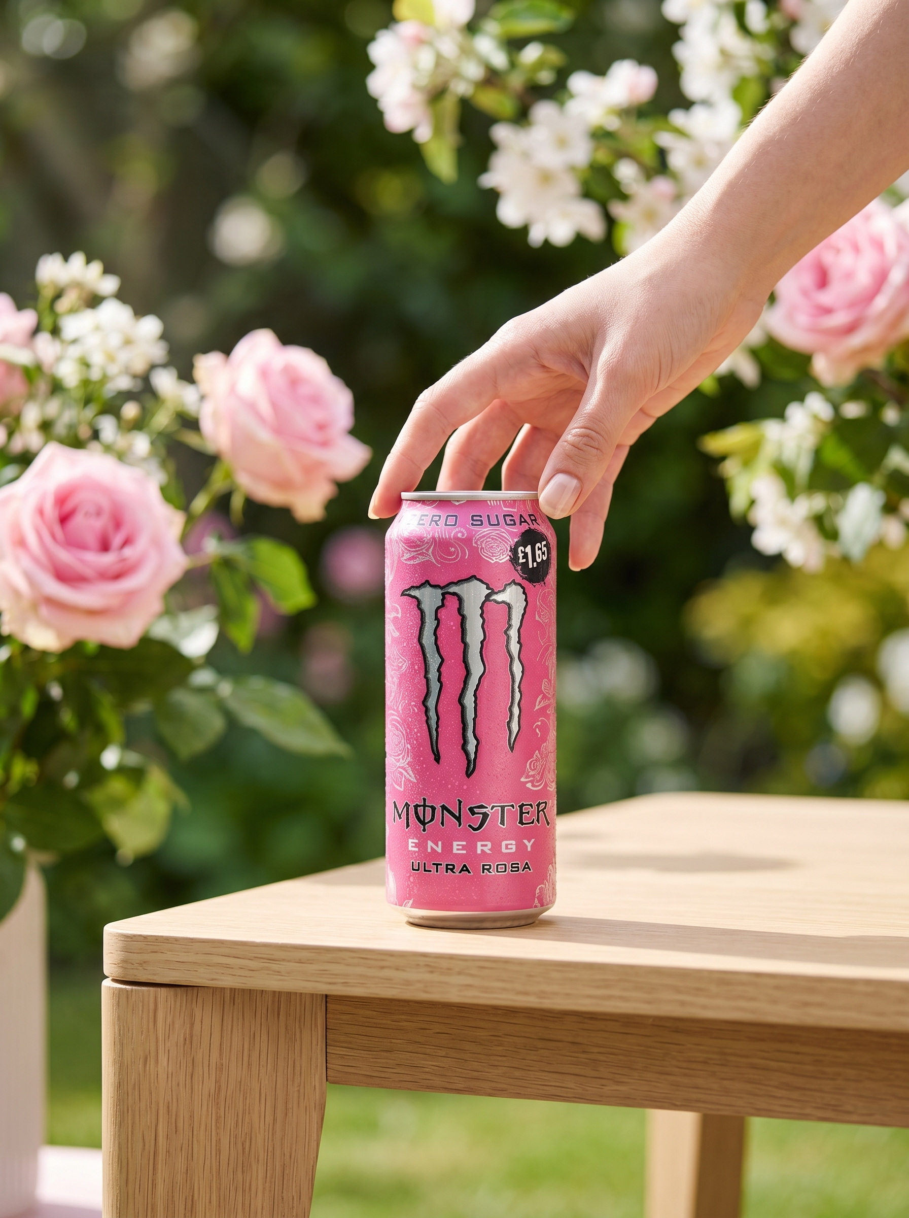 Monster Energy Ultra Rosa Zero Sugar Energy Drink 500ml Can