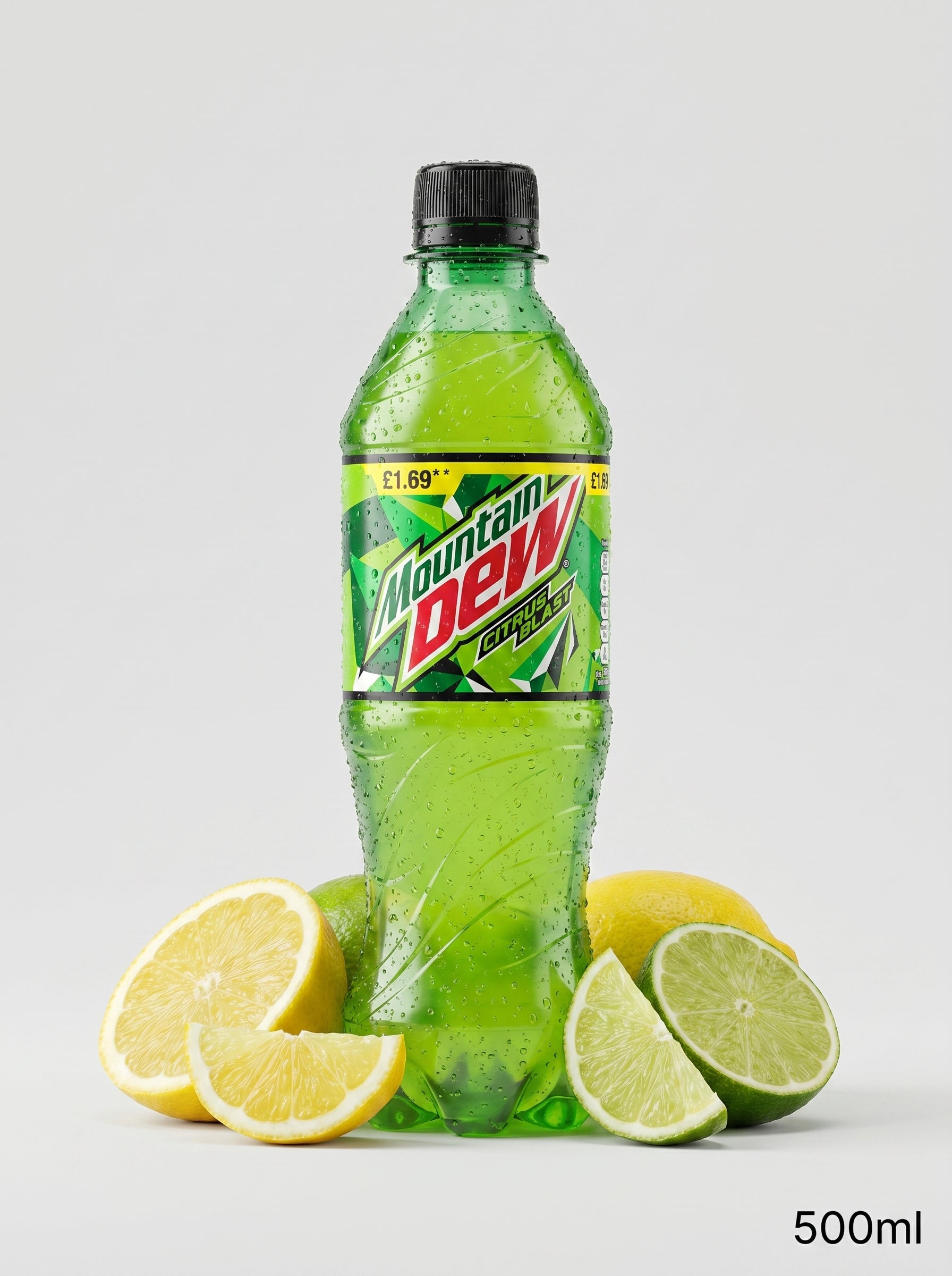 Mountain Dew Citrus Blast Soft Drink 500ml Bottle