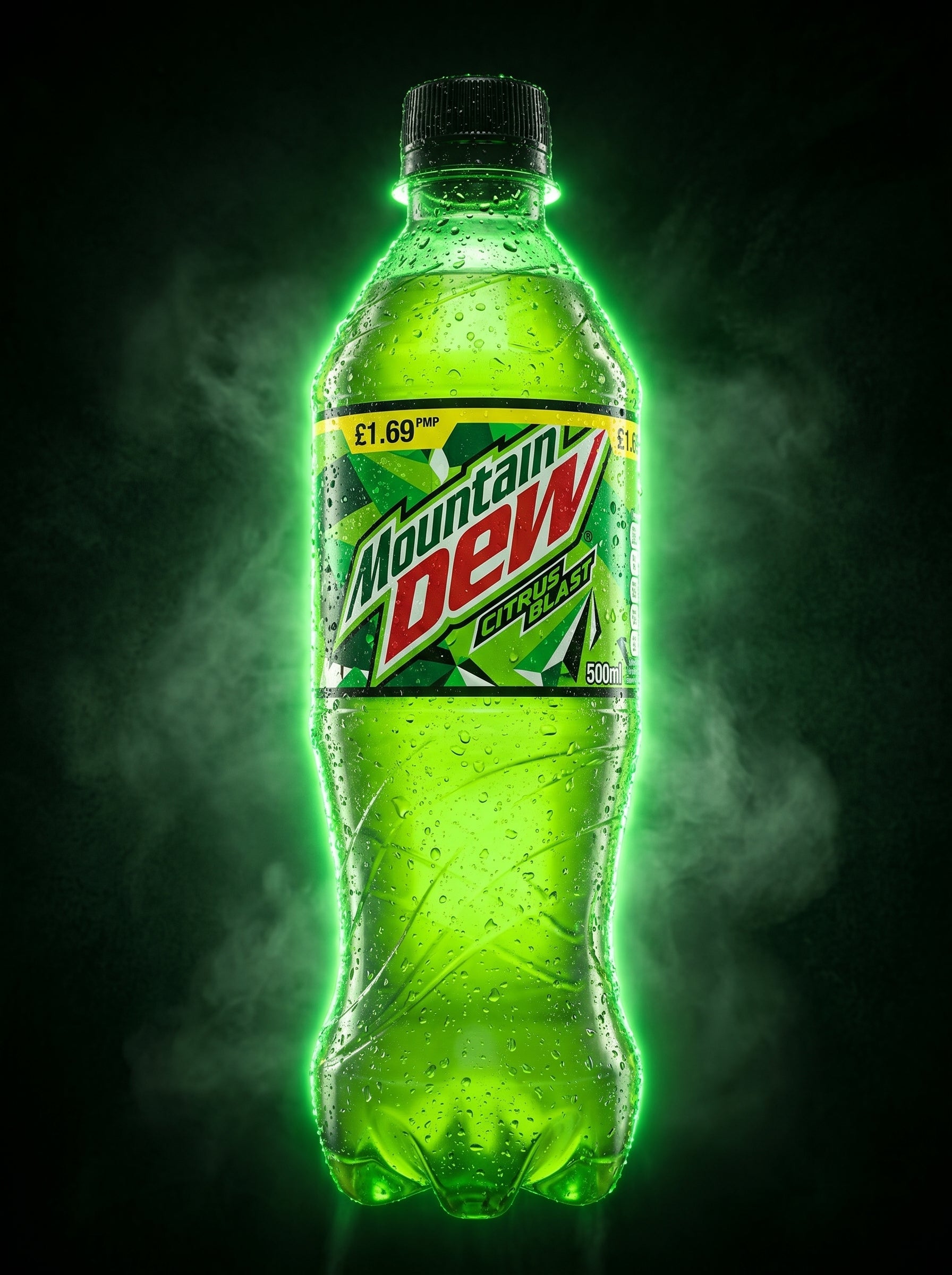Mountain Dew Citrus Blast Soft Drink 500ml Bottle
