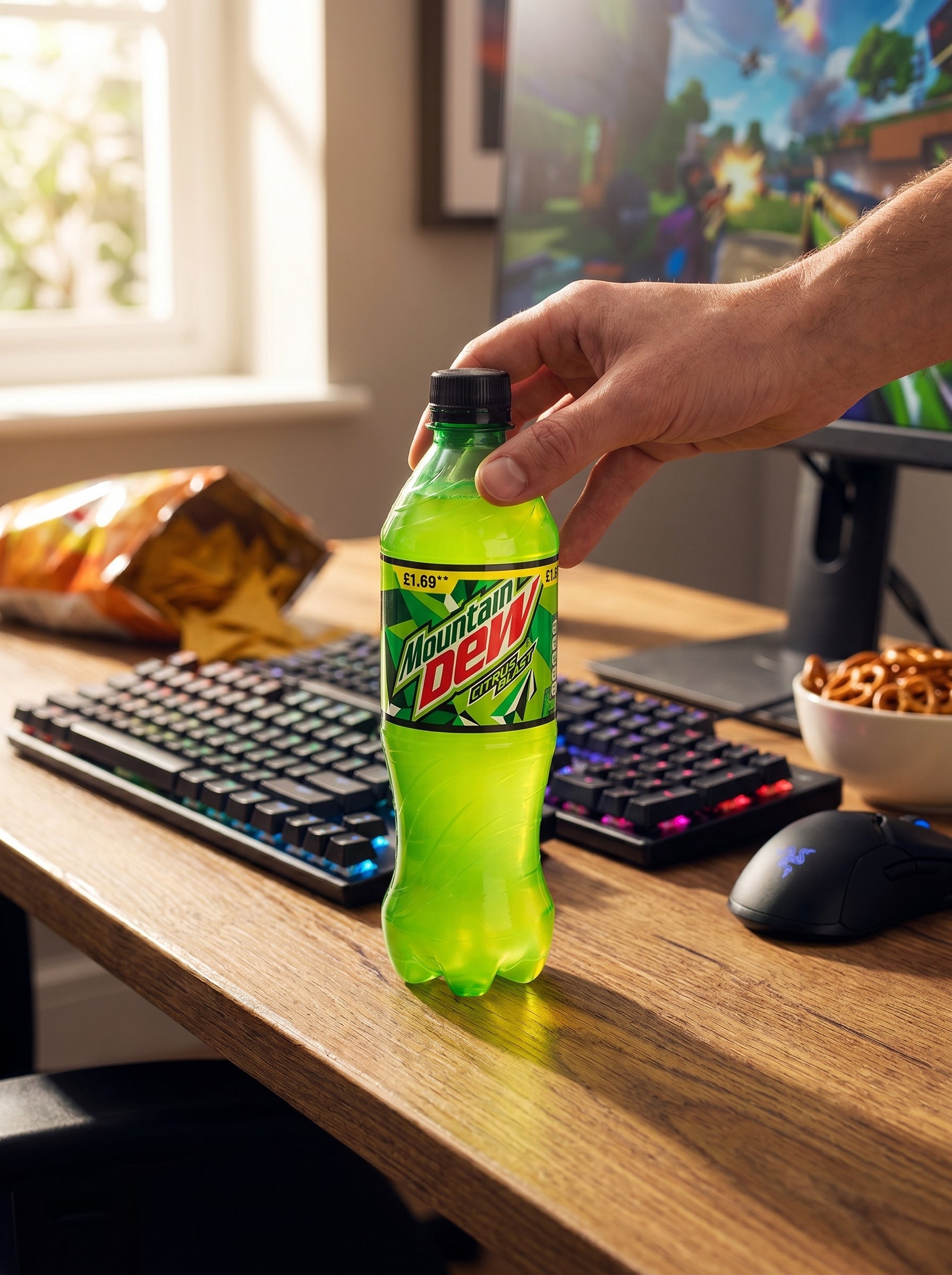 Mountain Dew Citrus Blast Soft Drink 500ml Bottle