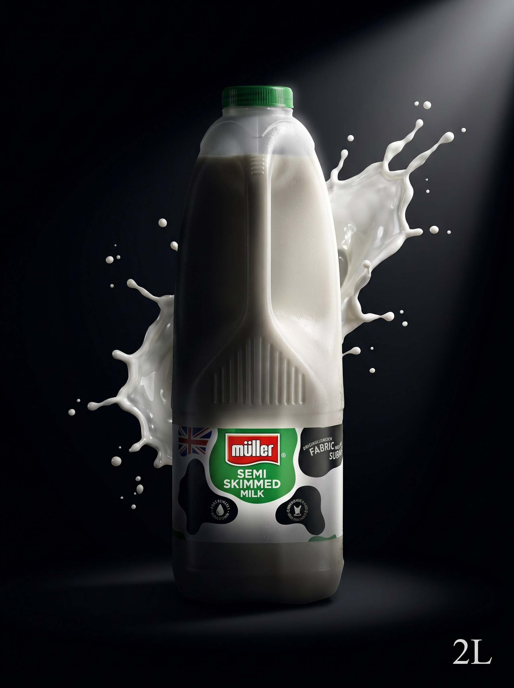 Müller Semi Skimmed Milk 2 Litres