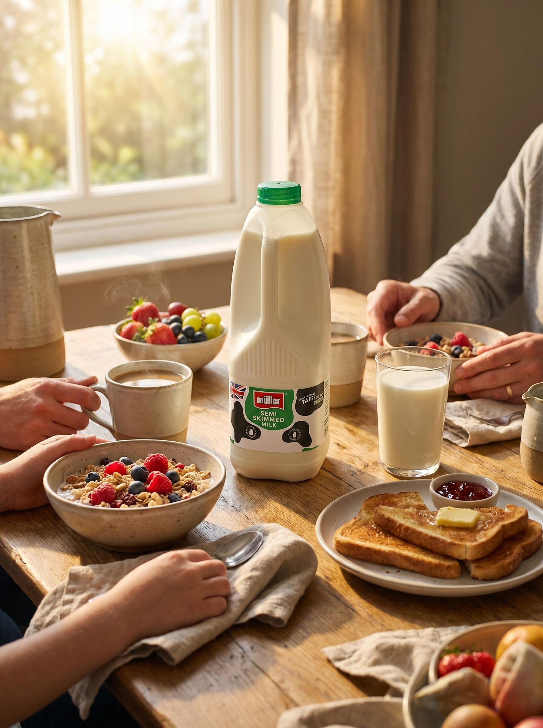 Müller Semi Skimmed Milk 2 Litres