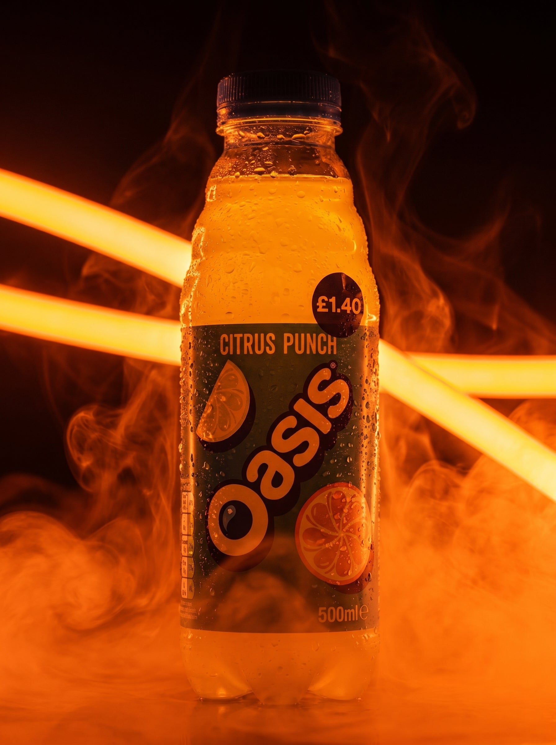Oasis Citrus Punch Juice Drink 500ml Bottle