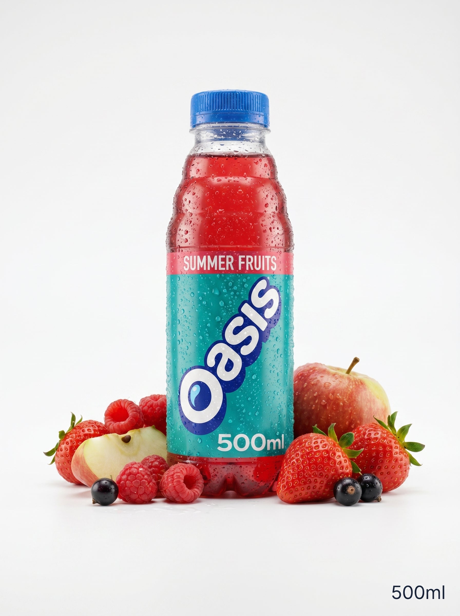 Oasis Summer Fruits Juice Drink 500ml Bottle