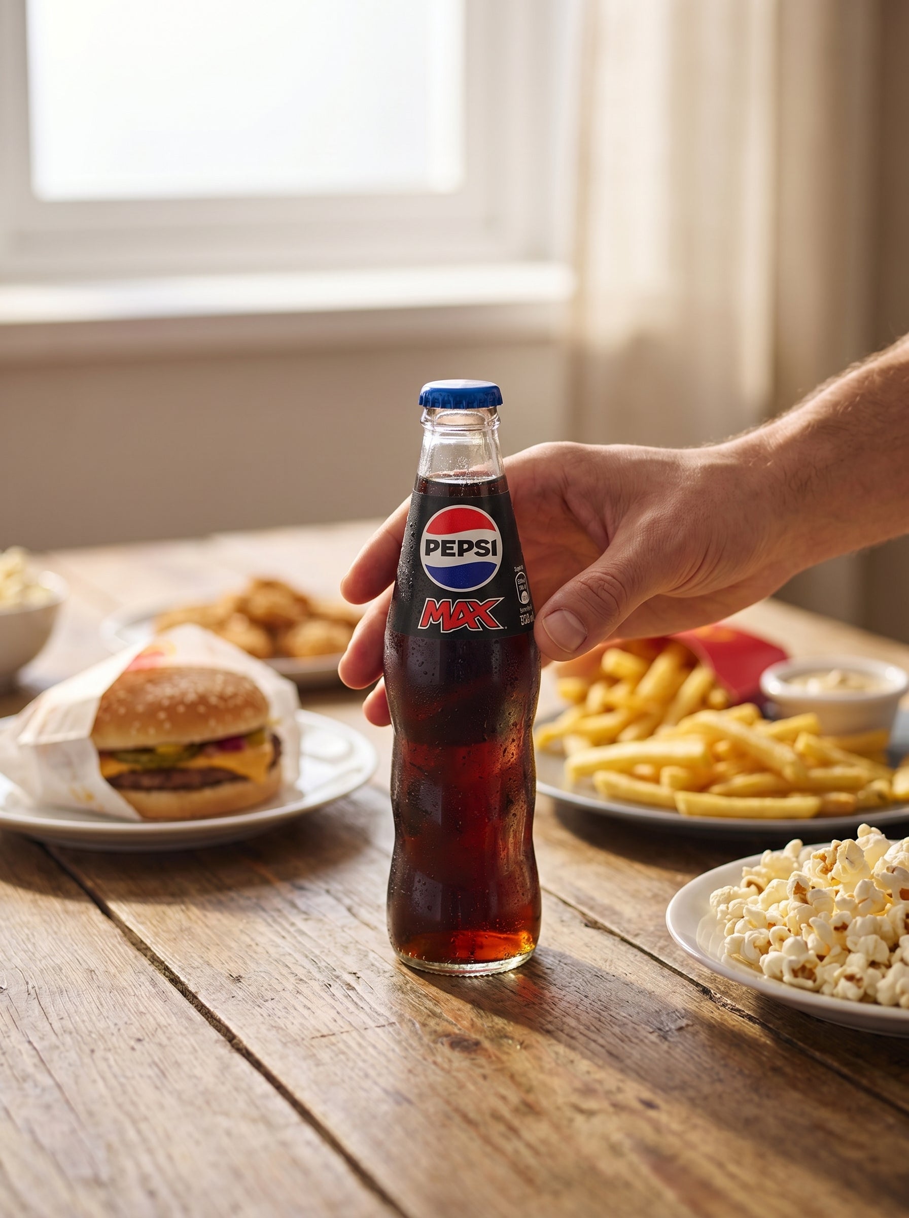 Pepsi Max No Sugar Soft Drink 330ml Bottle
