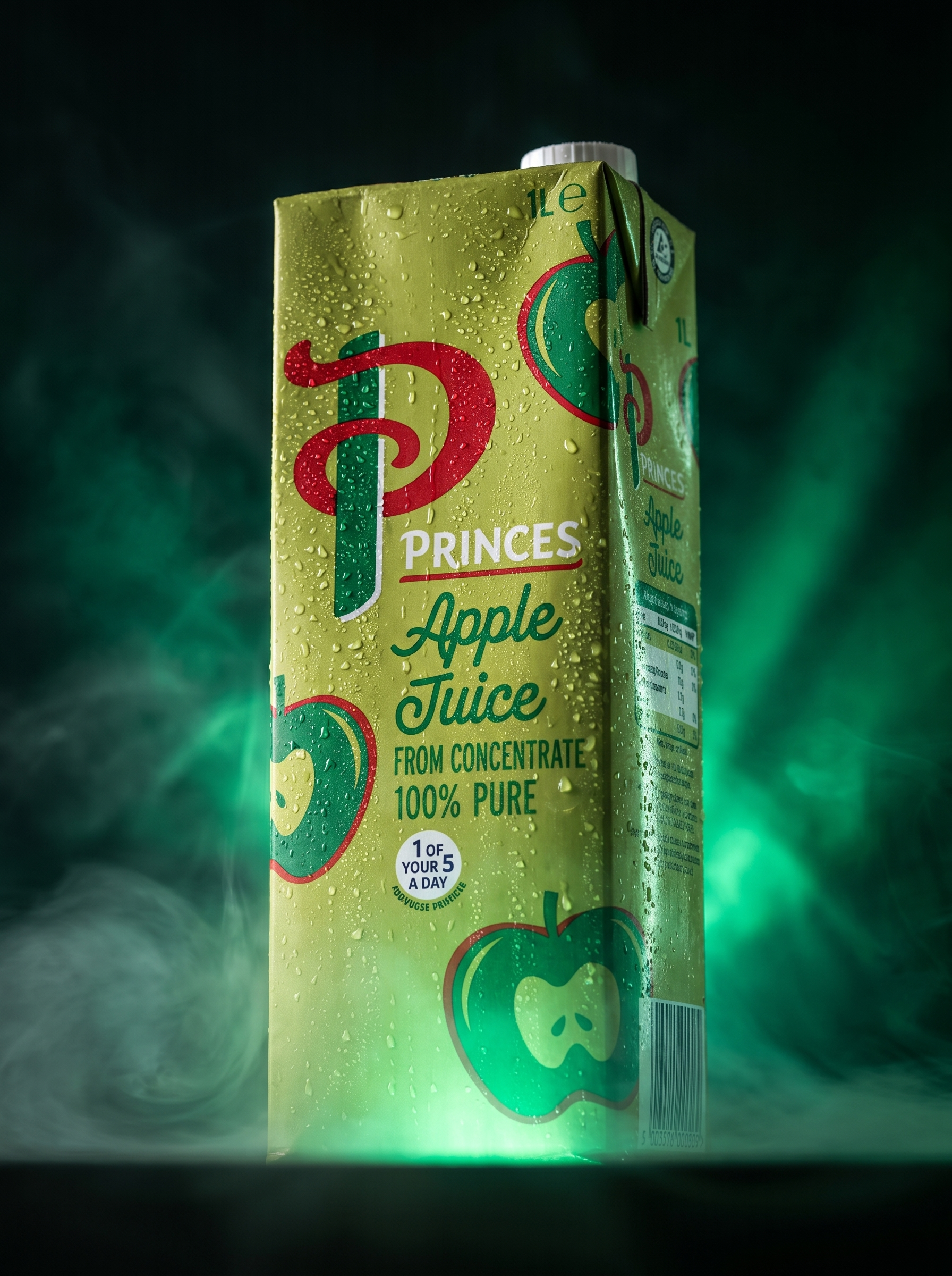 Princes Apple Juice from Concentrate 1 Litre Carton