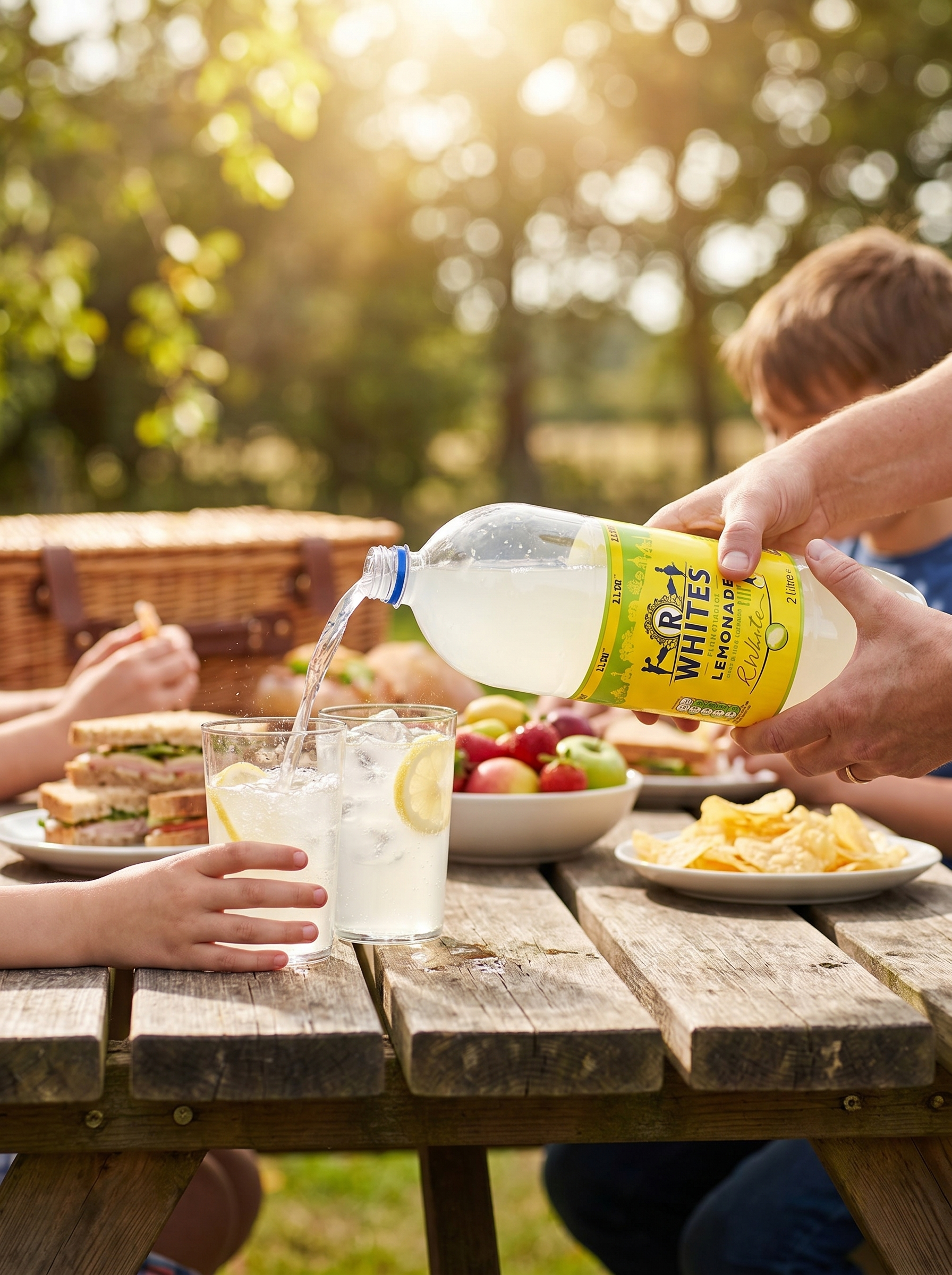 R White's Premium Lemonade 2 Litres Bottle