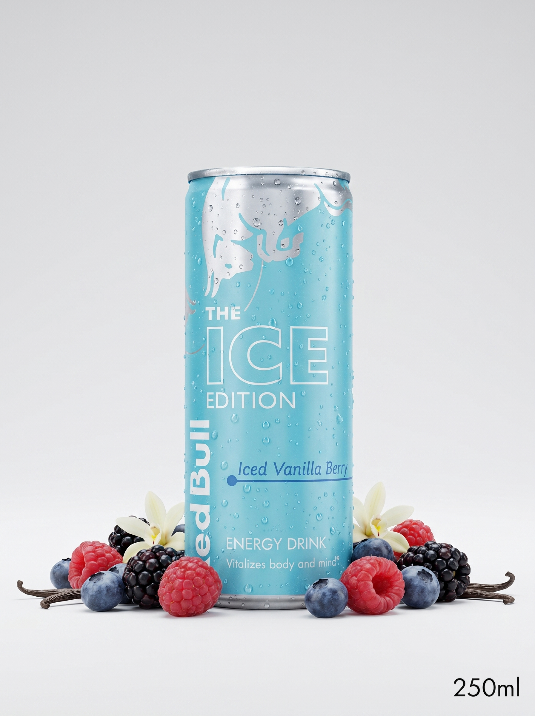 Red Bull Ice Edition Iced Vanilla Berry Energy Drink 250ml Can