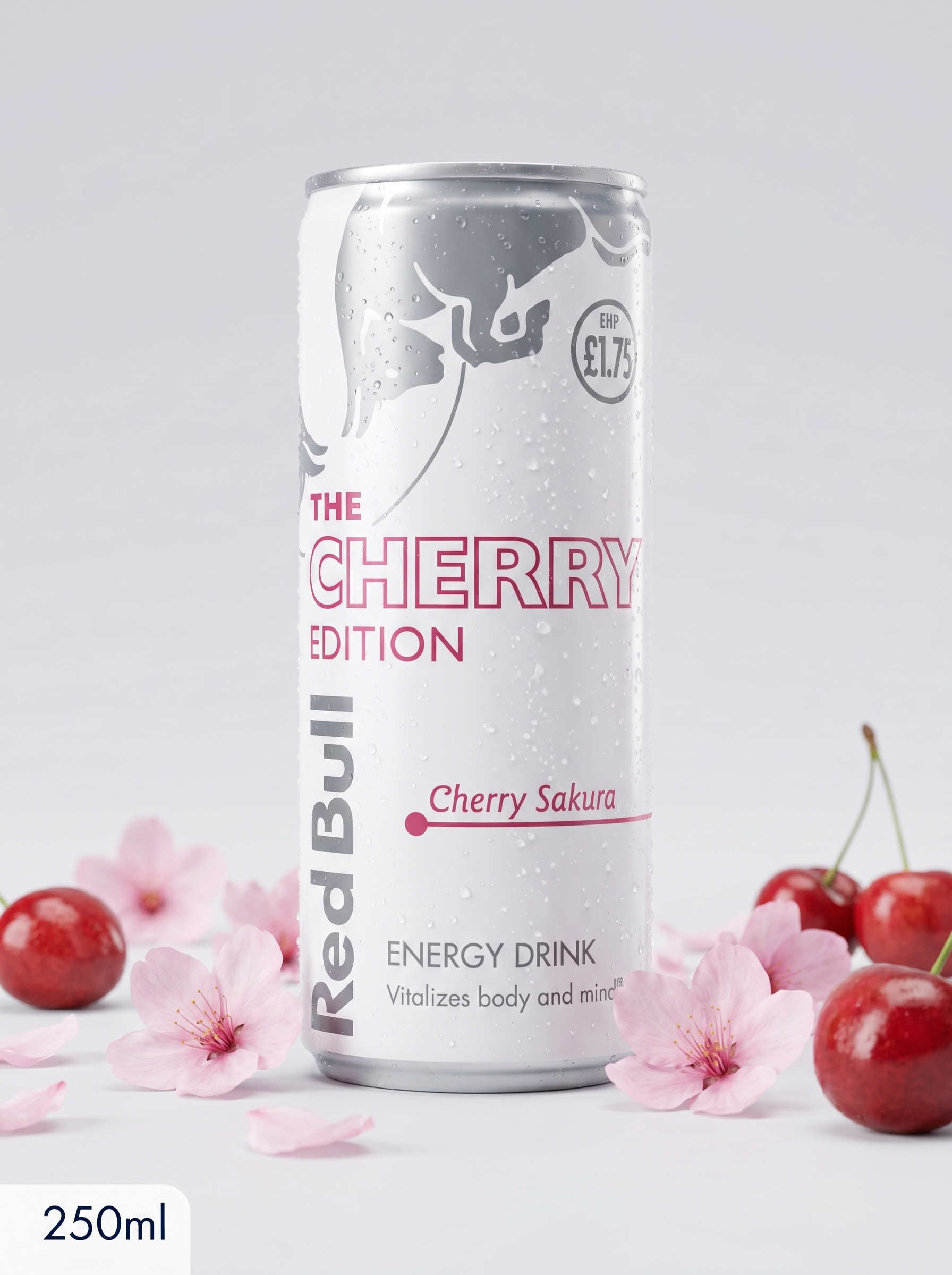 Red Bull Spring Edition Cherry Sakura Energy Drink 250ml Can