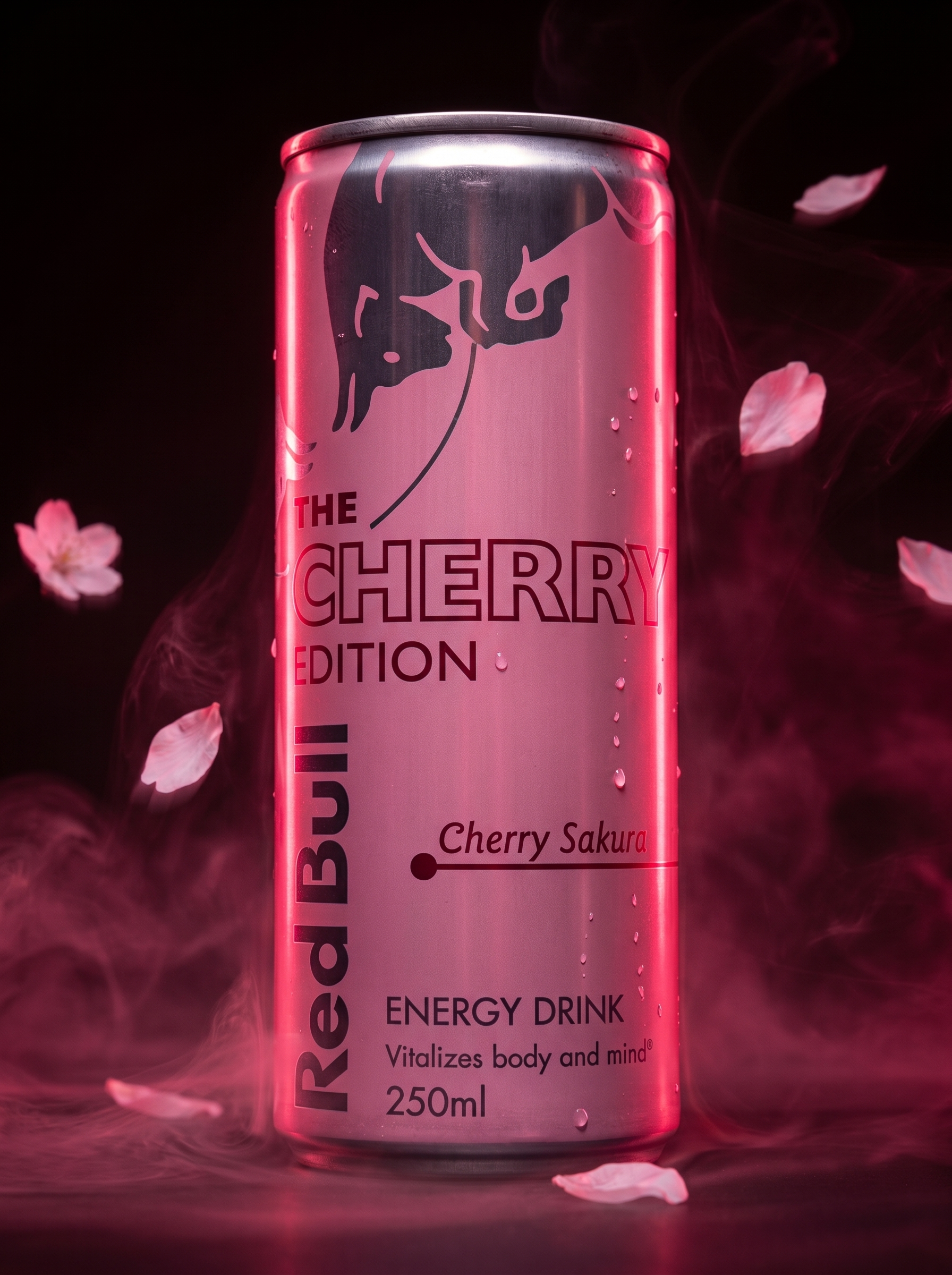Red Bull Spring Edition Cherry Sakura Energy Drink 250ml Can