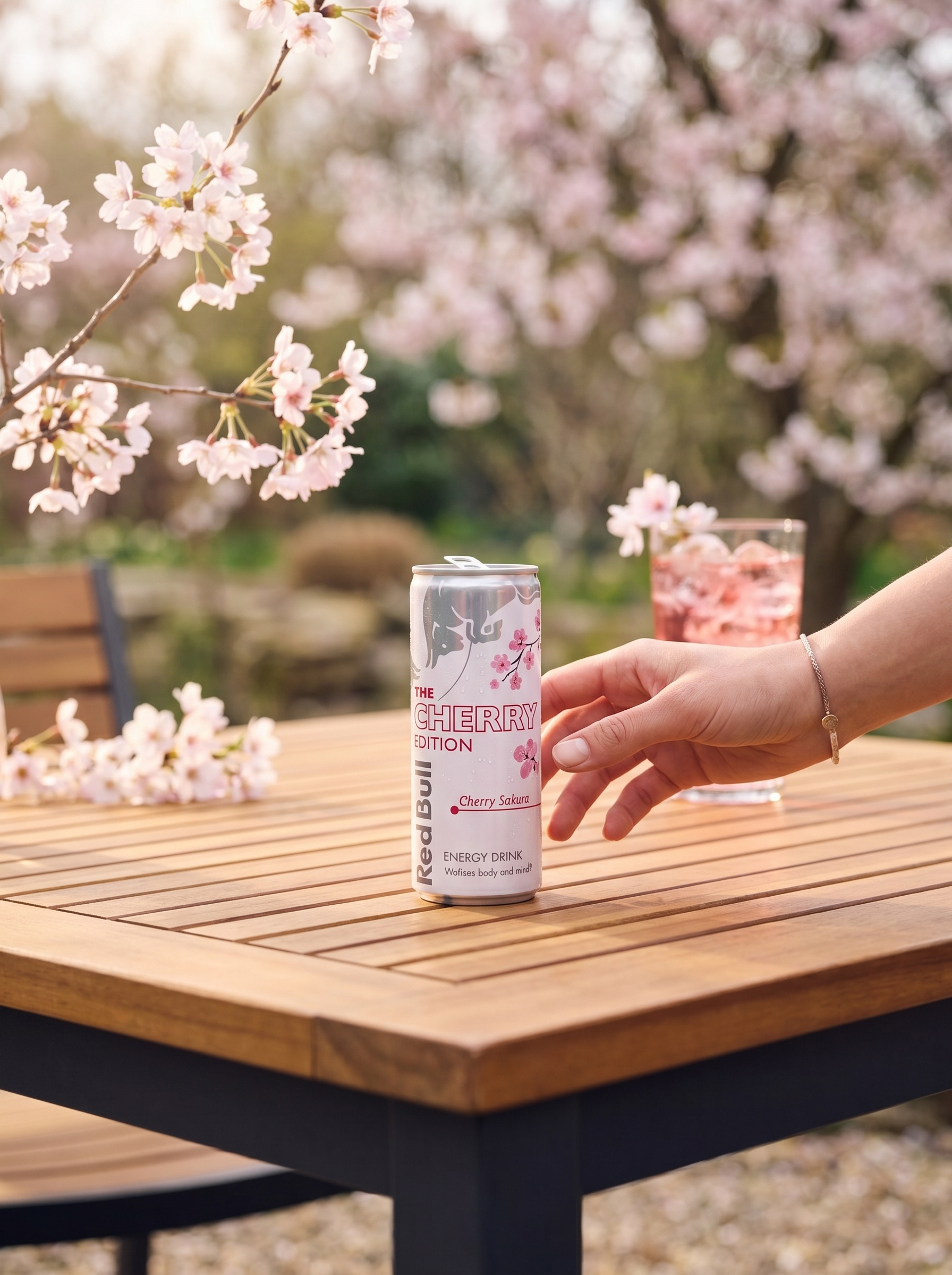 Red Bull Spring Edition Cherry Sakura Energy Drink 250ml Can