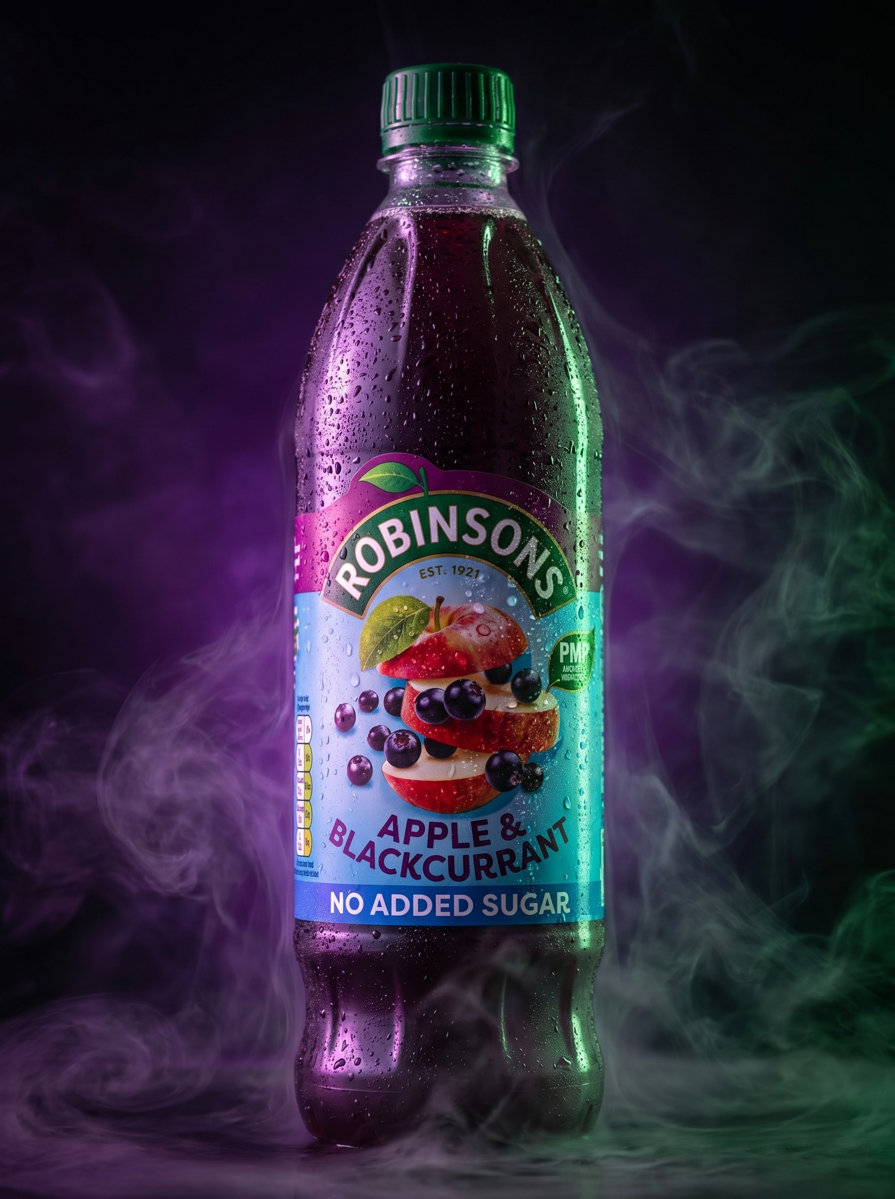 Robinsons Apple & Blackcurrant No Added Sugar Squash PMP 750ml Bottle