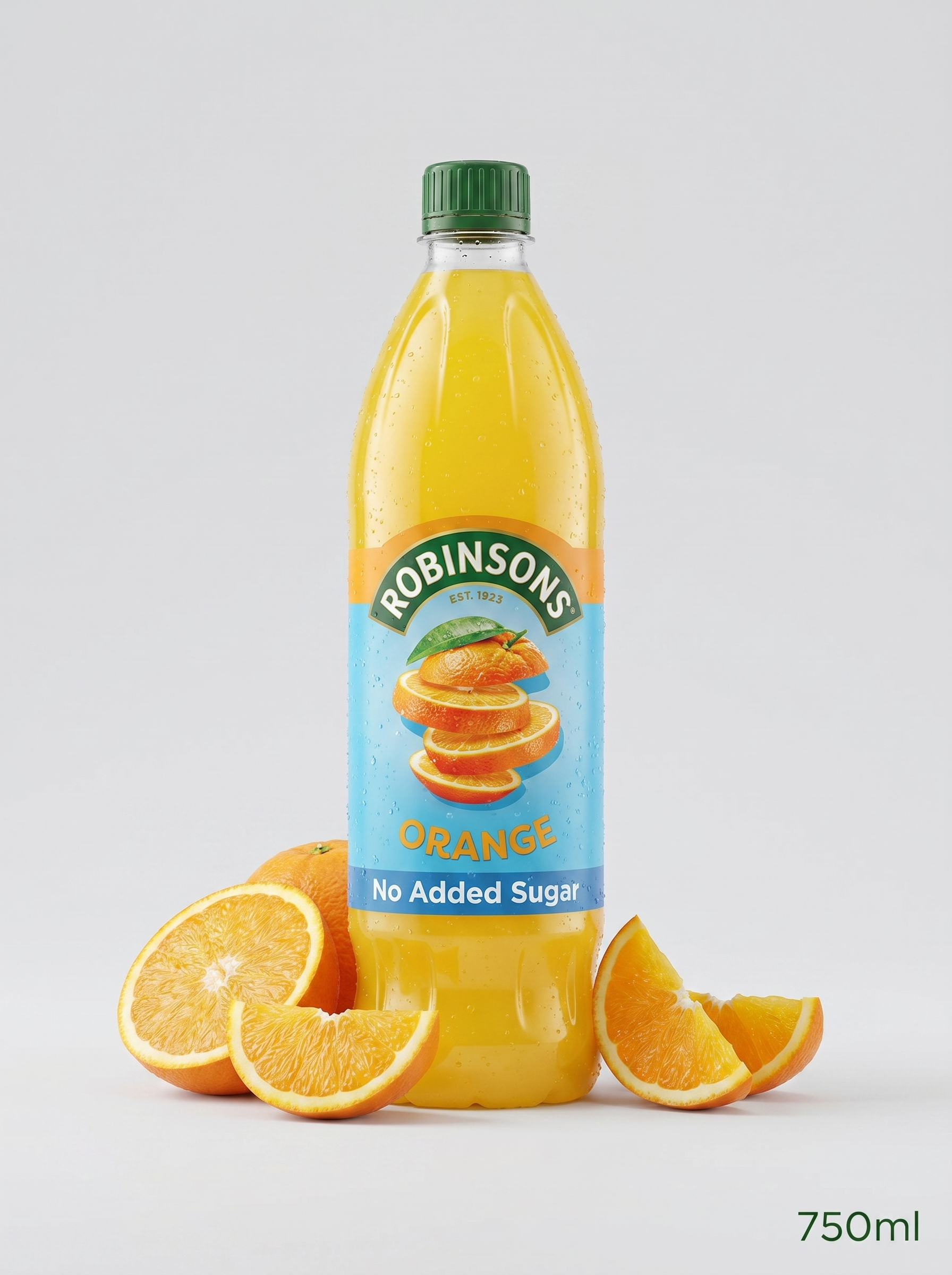 Robinsons Orange No Added Sugar Squash PMP 750ml Bottle