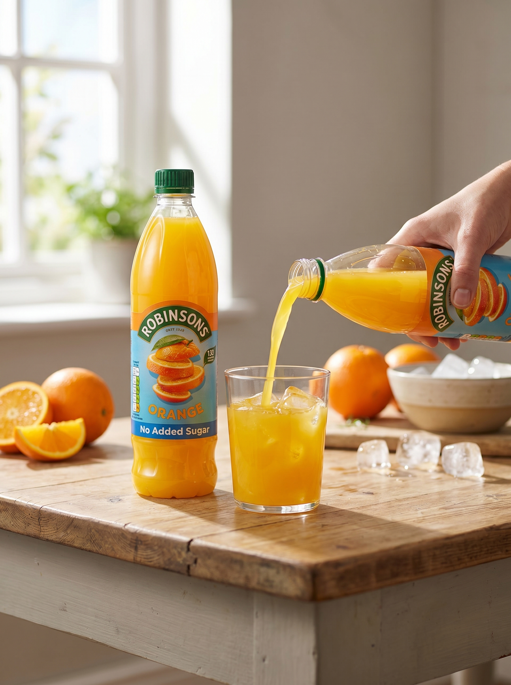 Robinsons Orange No Added Sugar Squash PMP 750ml Bottle