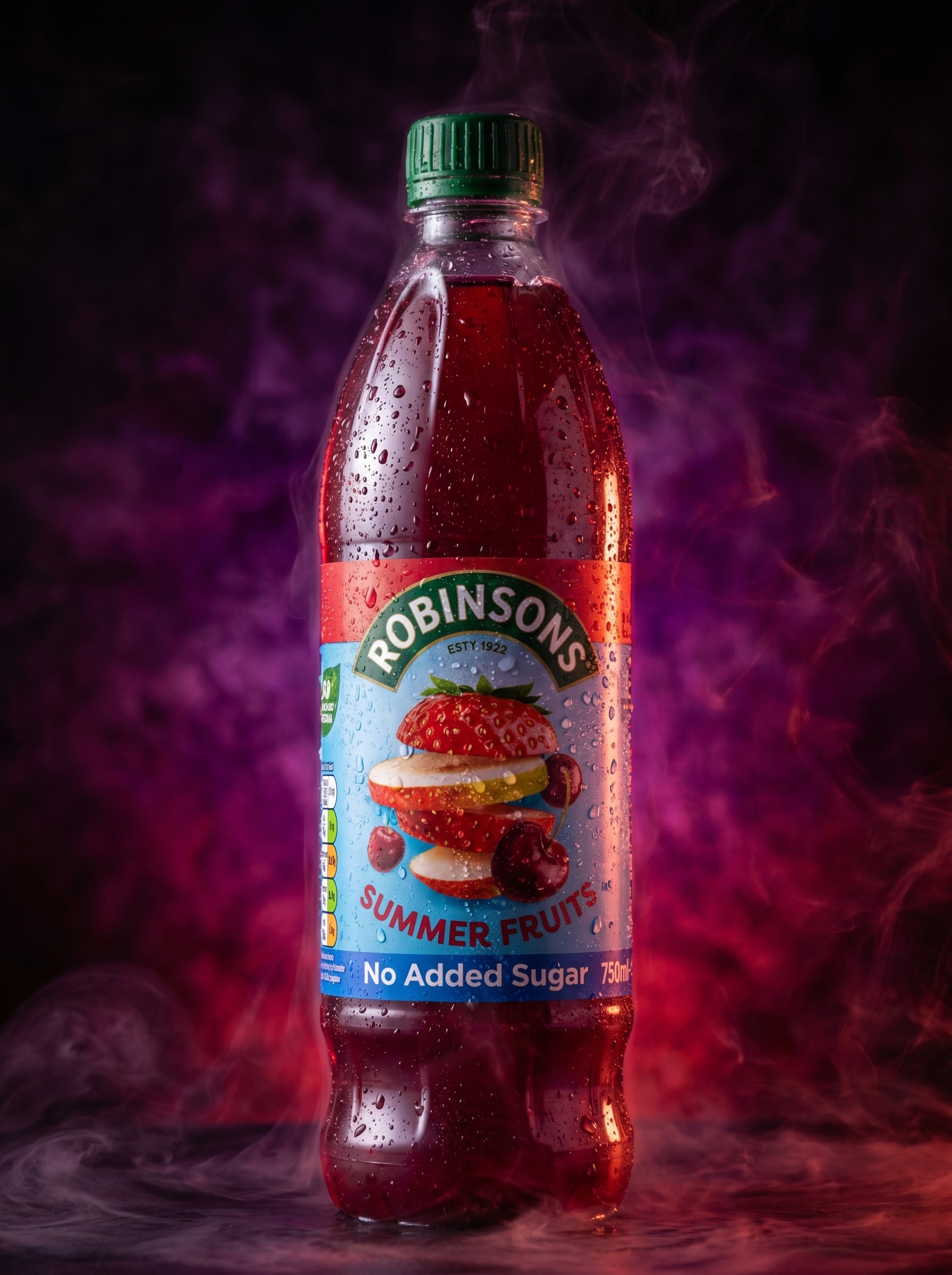 Robinsons Summer Fruits No Added Sugar Squash PMP 750ml Bottle