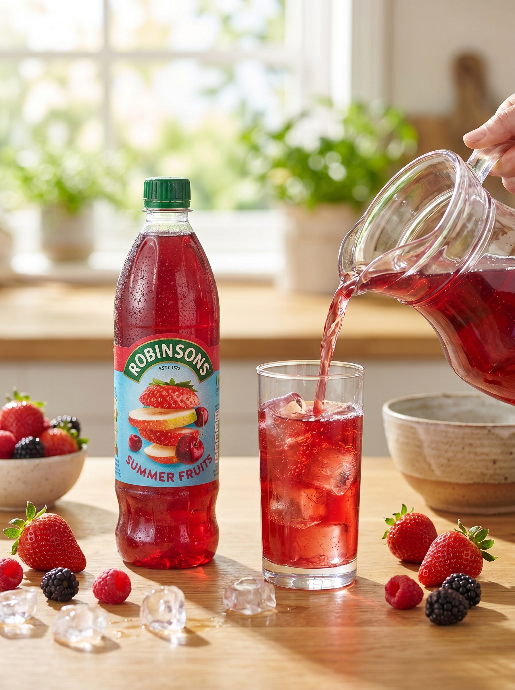 Robinsons Summer Fruits No Added Sugar Squash PMP 750ml Bottle