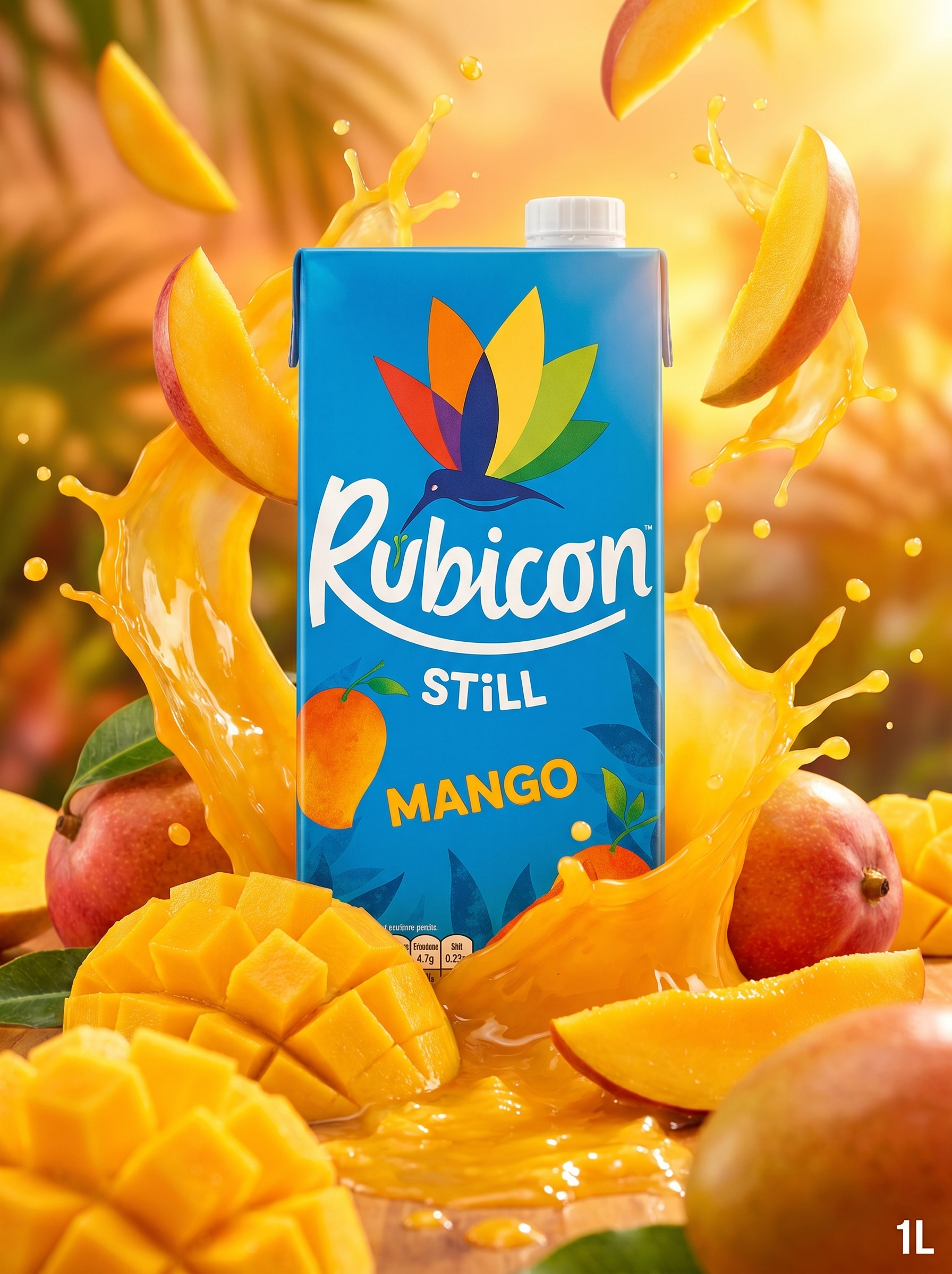 Rubicon Still Mango Juice Drink 1 Litre Carton