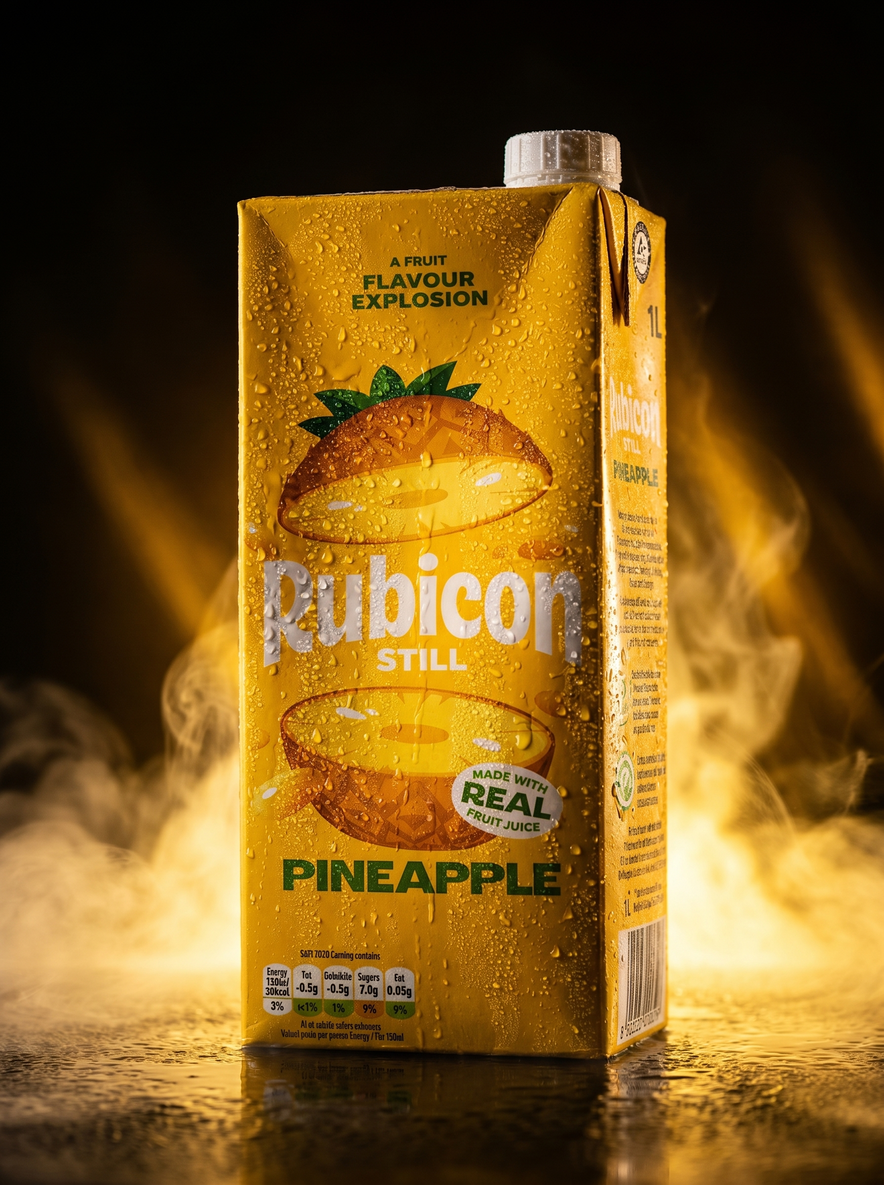 Rubicon Still Pineapple Juice Drink 1 Litre Carton