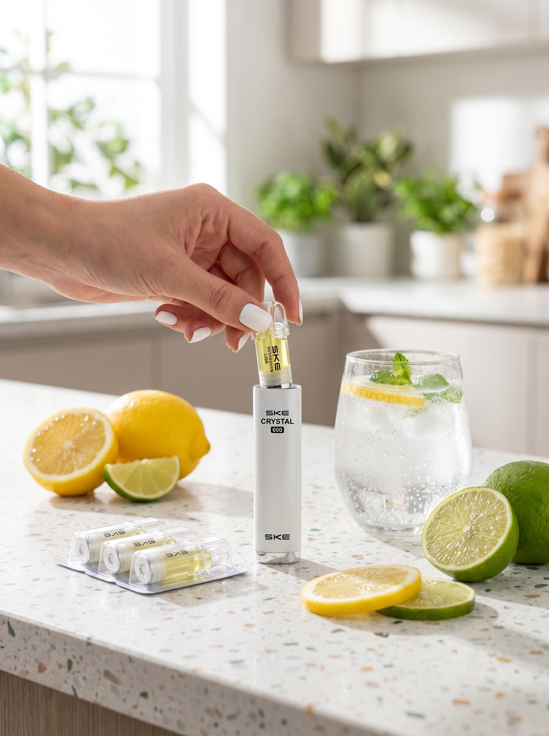 SKE 600 Pro 2 Lemon & Lime Prefilled Pod 20mg/ml