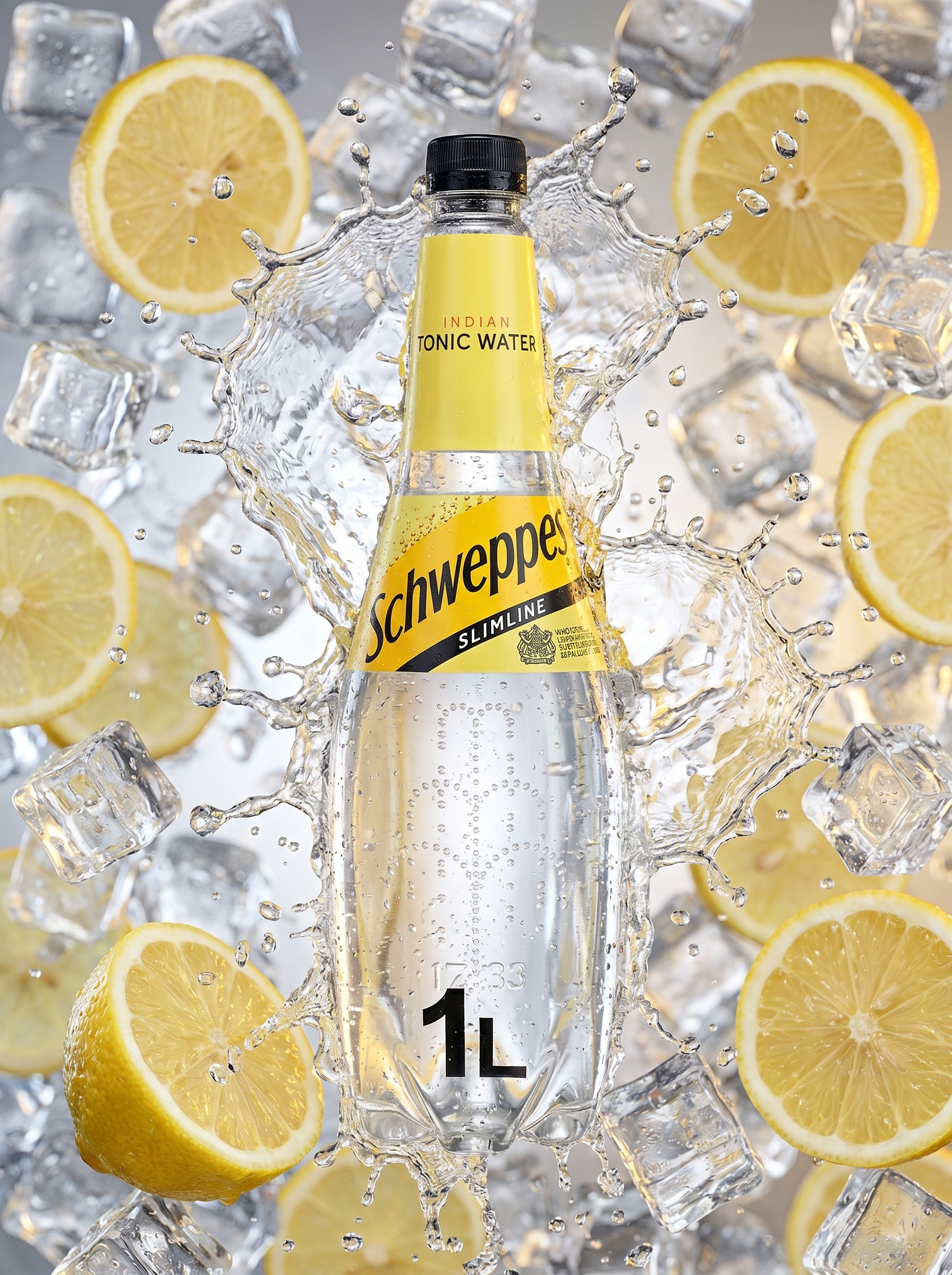 Schweppes Slimline Tonic Water 1L Bottle