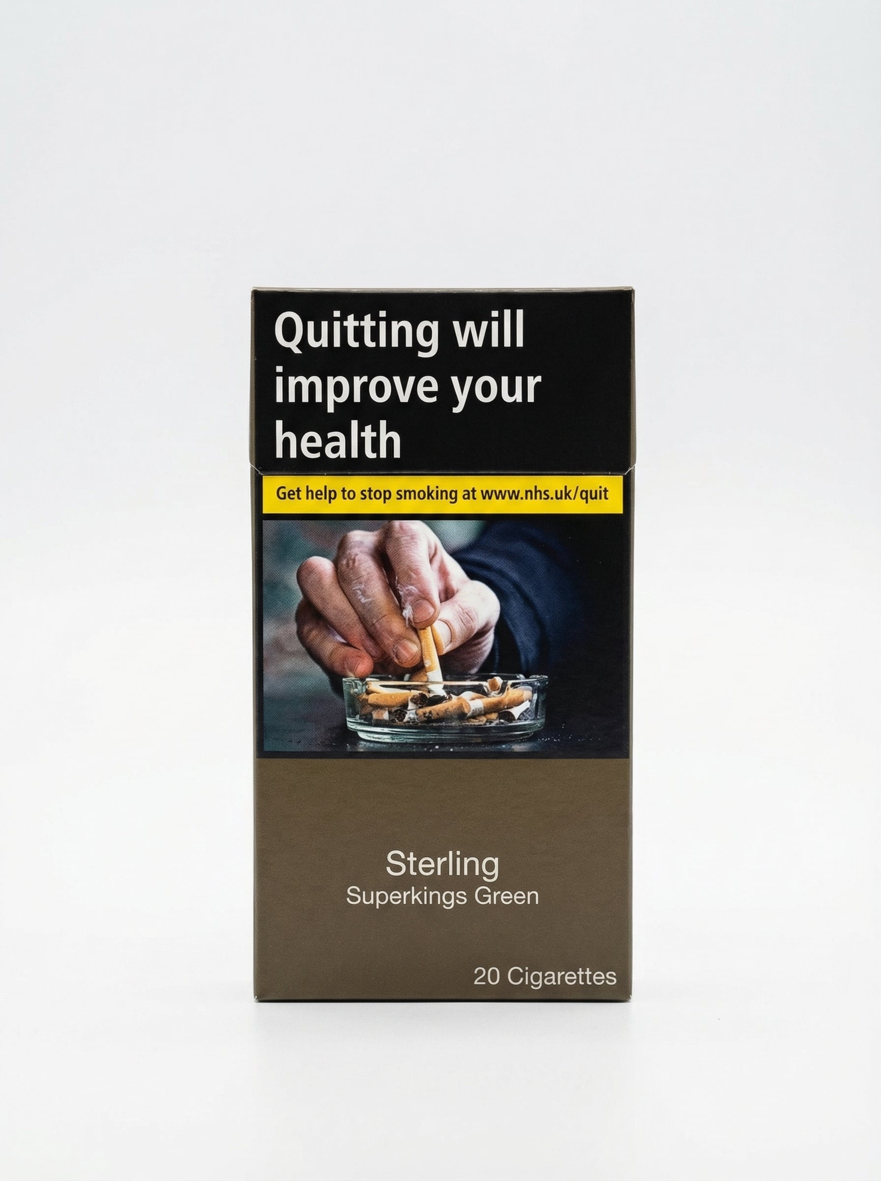 Sterling Green Superkings 20 Cigarettes