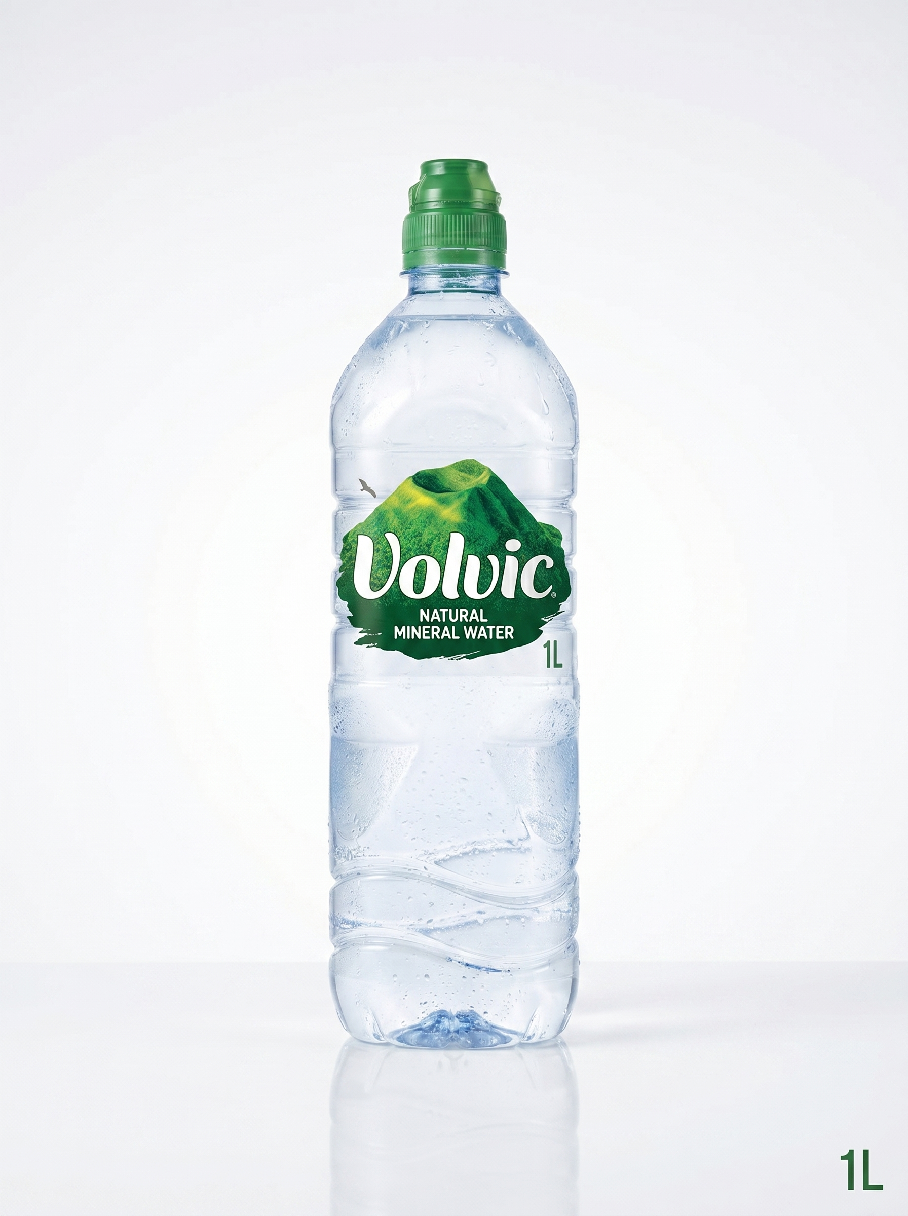 Volvic Natural Mineral Still Water 1L Bottle