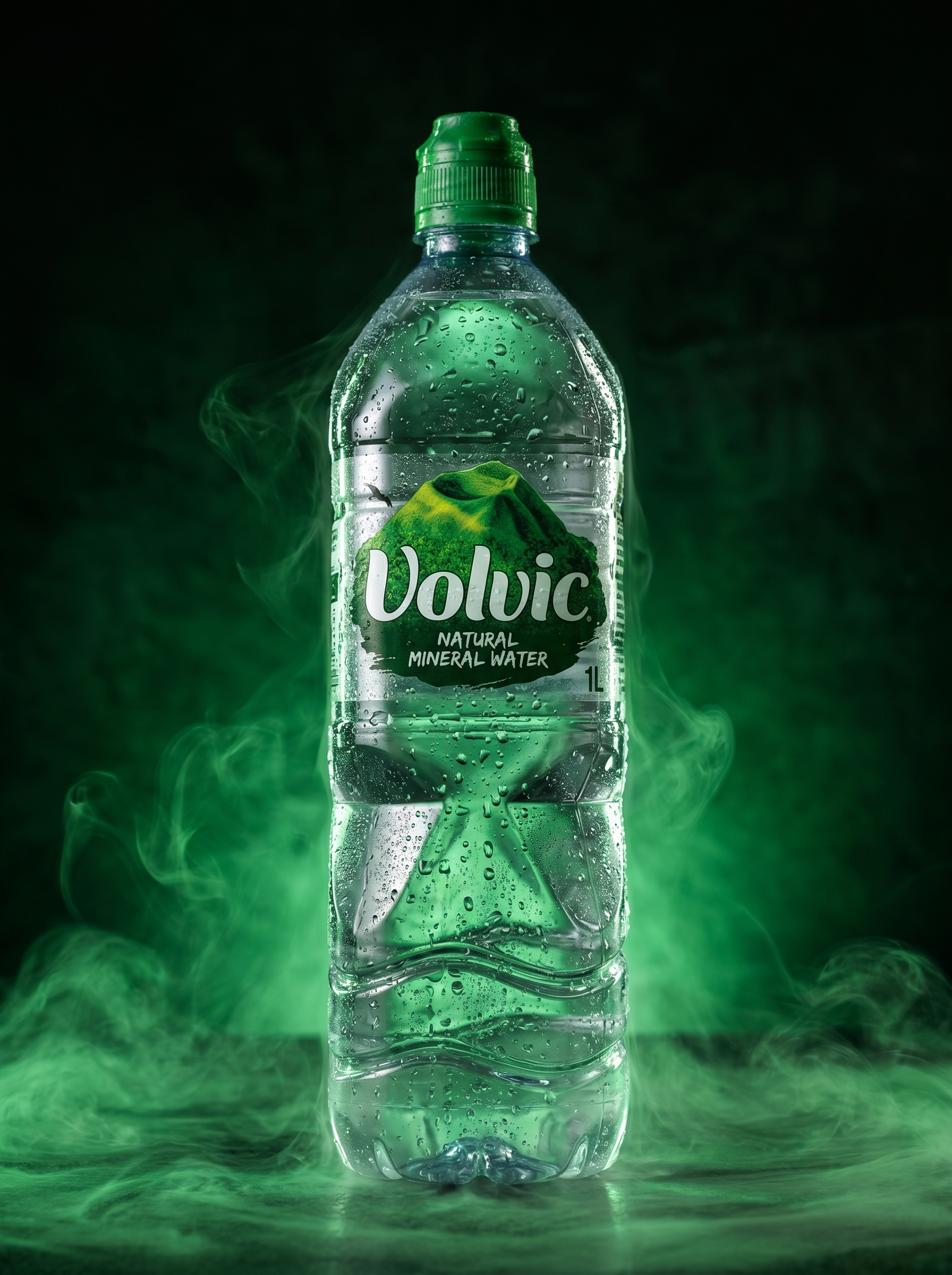 Volvic Natural Mineral Still Water 1L Bottle