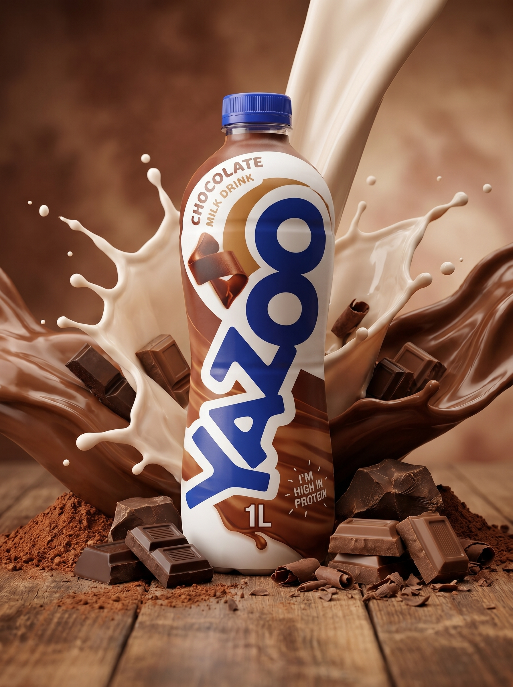 Yazoo Chocolate Milk Drink 1L Bottle