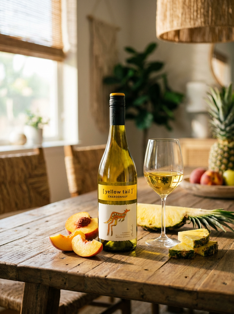 Yellow Tail Chardonnay 750ml – Smooth Australian White Wine