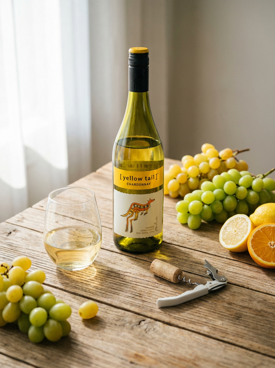 Yellow Tail Chardonnay 750ml – Smooth Australian White Wine