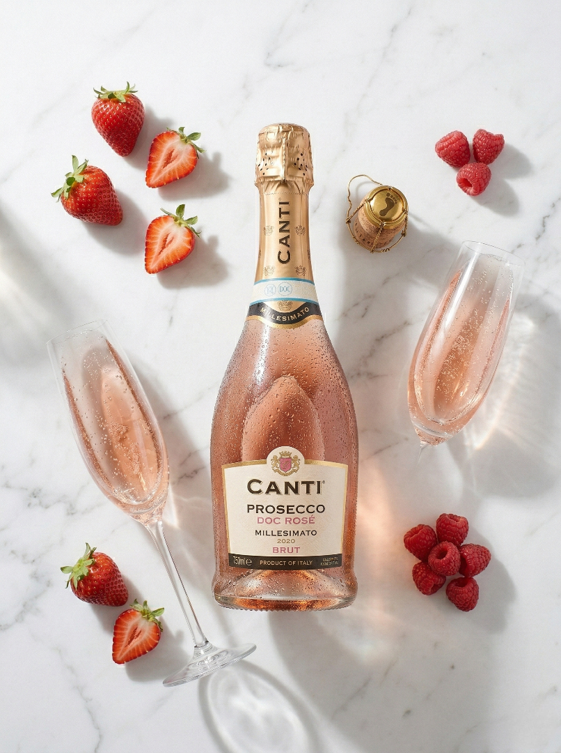 Canti Prosecco Rosé 750ml – Italian Sparkling Rosé Wine