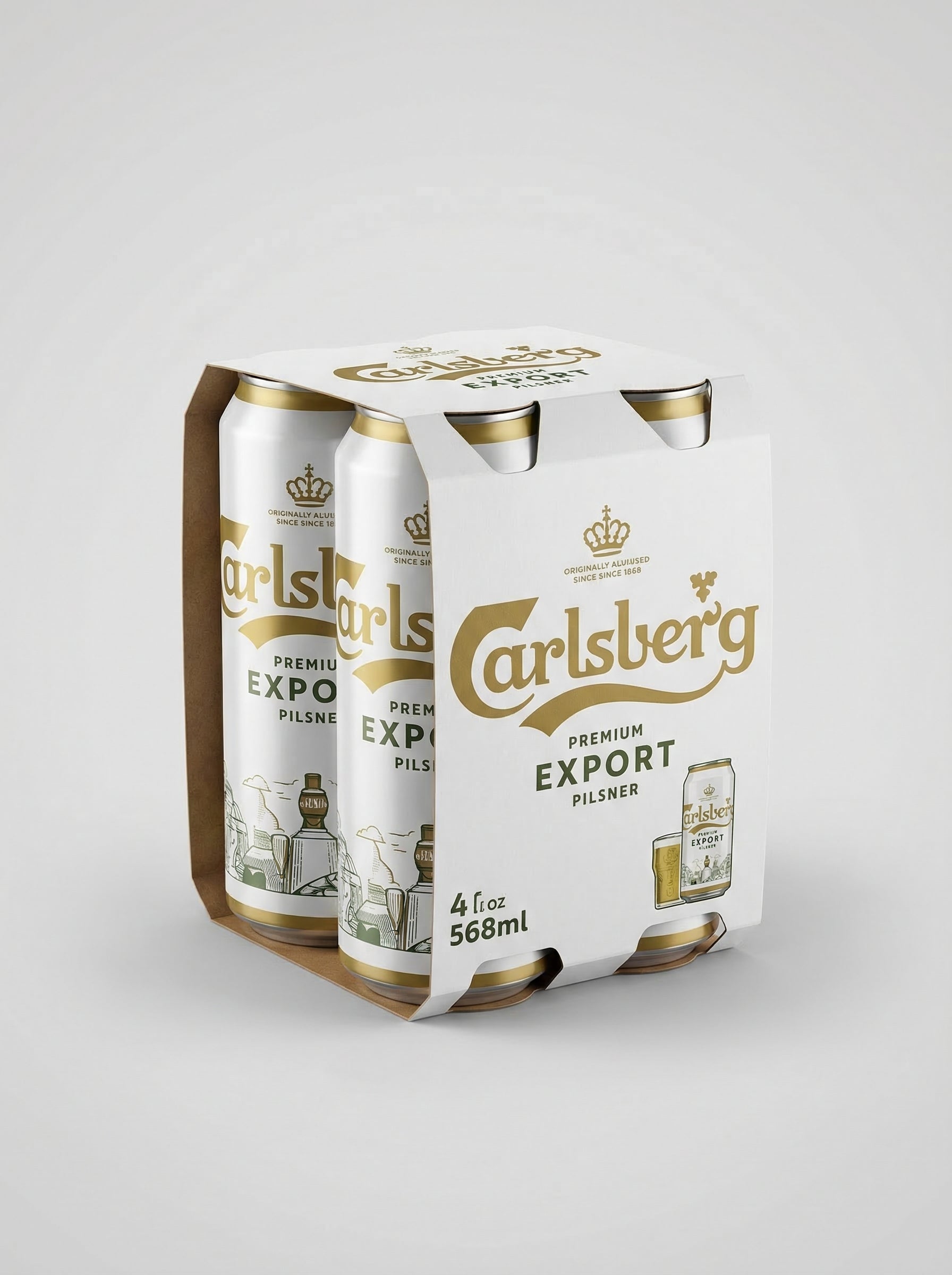 Carlsberg Premium Export Pilsner Lager Beer