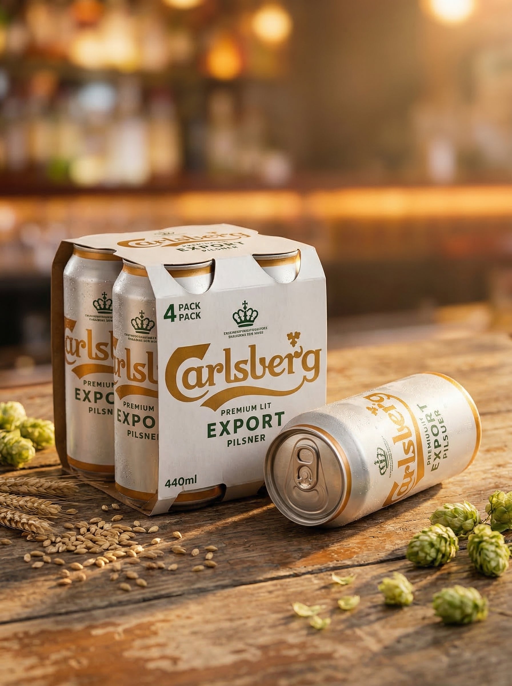 Carlsberg Premium Export Pilsner Lager Beer