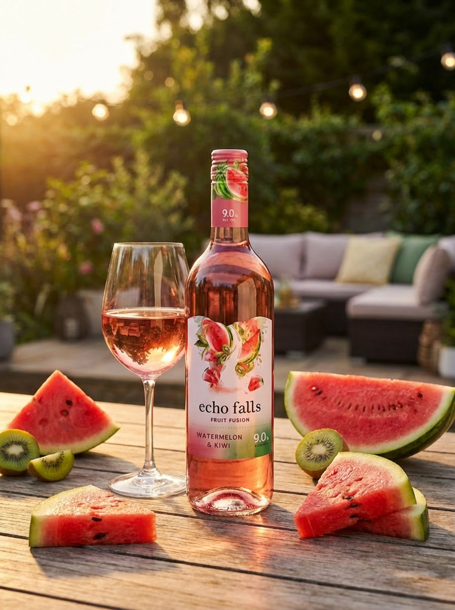 Echo Falls Watermelon & Kiwi Flavoured Wine Drink 750ml