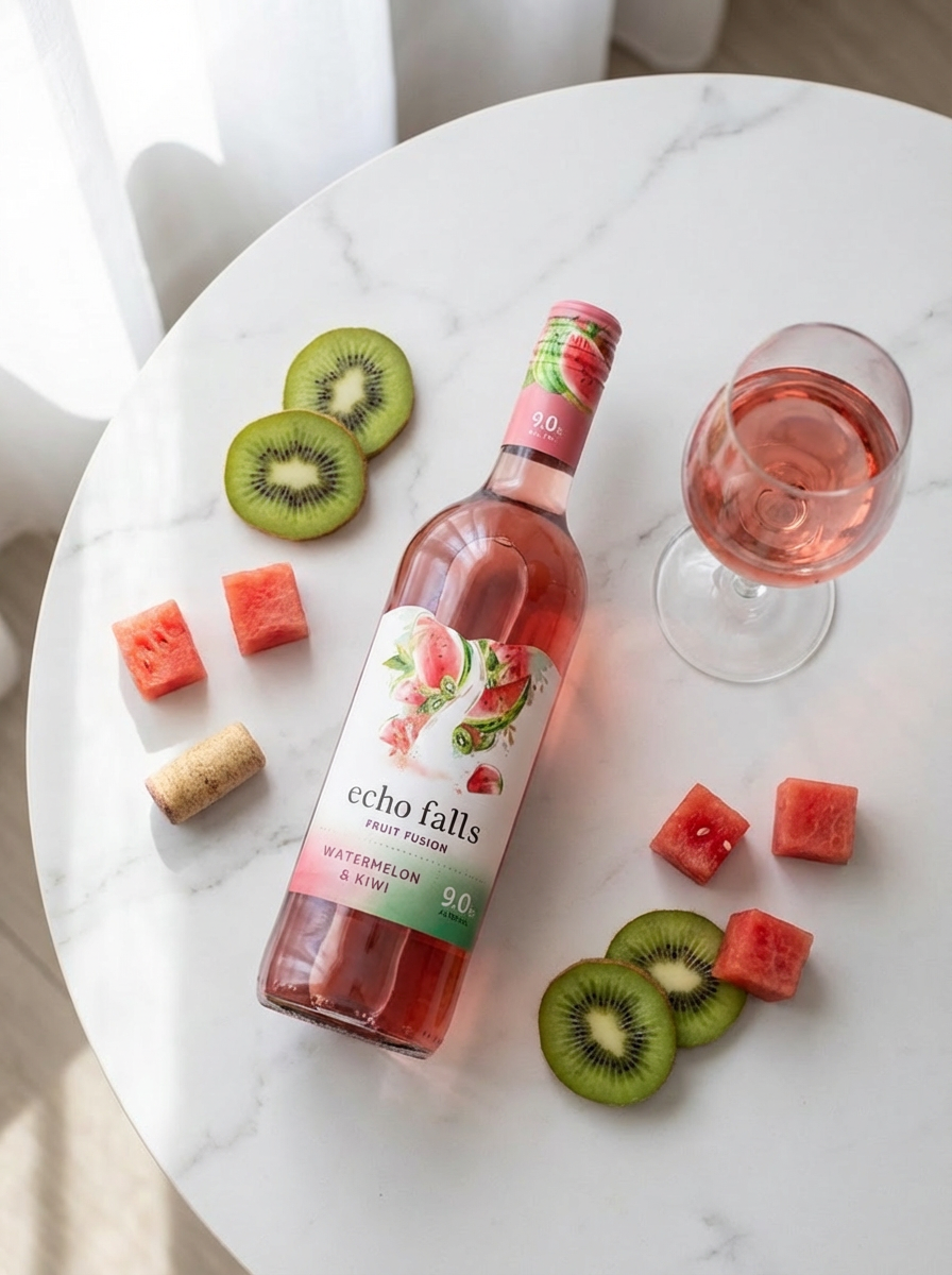 Echo Falls Watermelon & Kiwi Flavoured Wine Drink 750ml