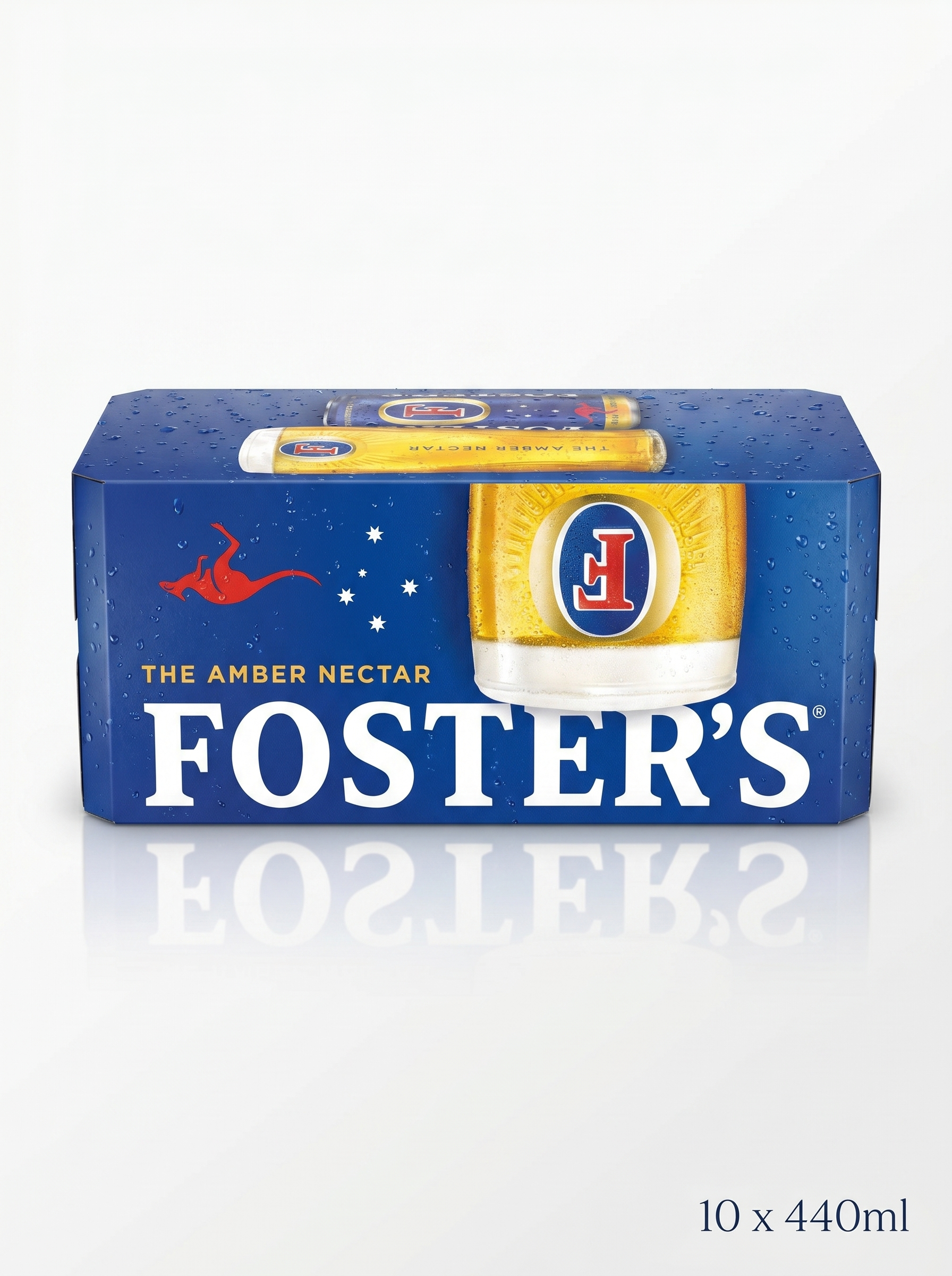 Foster's Lager Beer 10 x 440ml Cans