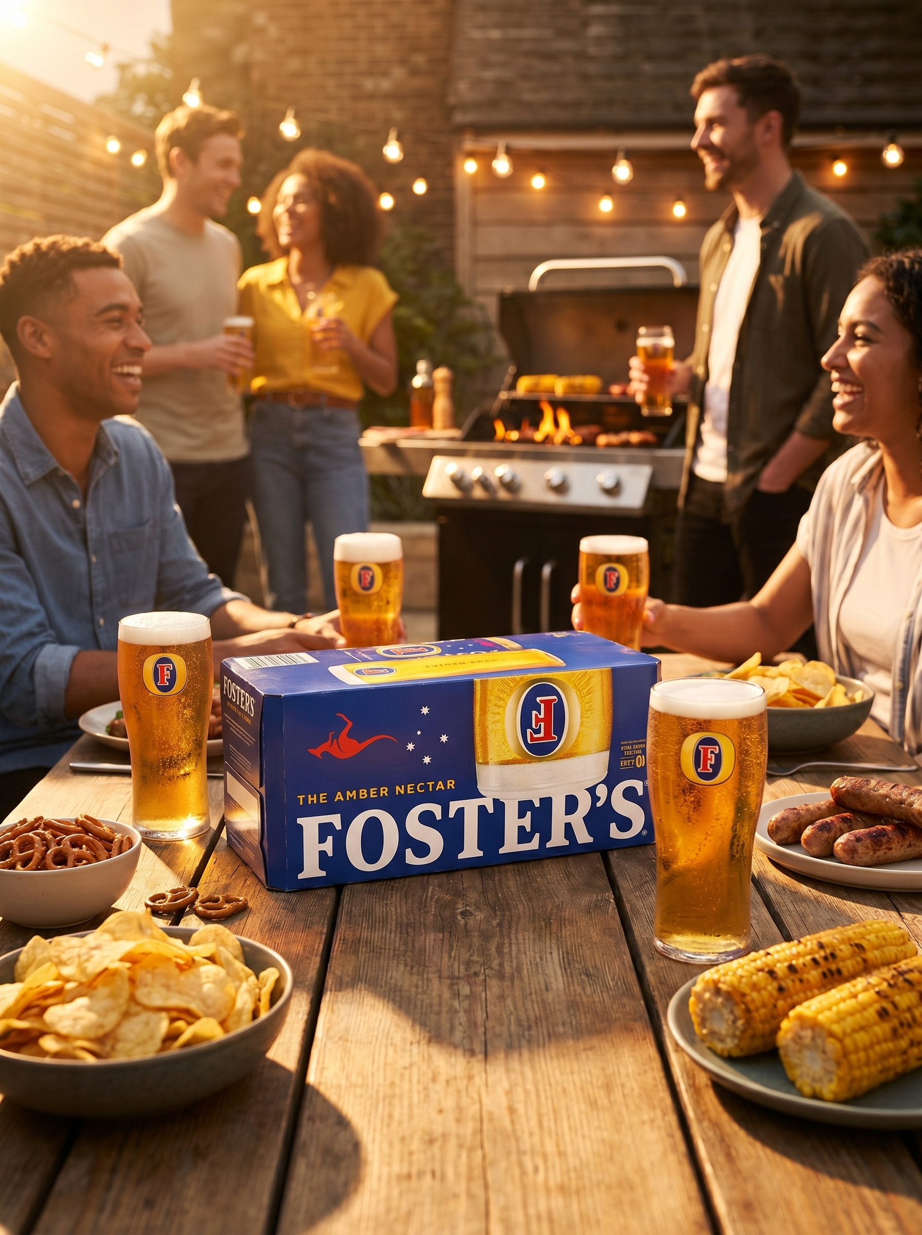 Foster's Lager Beer 10 x 440ml Cans