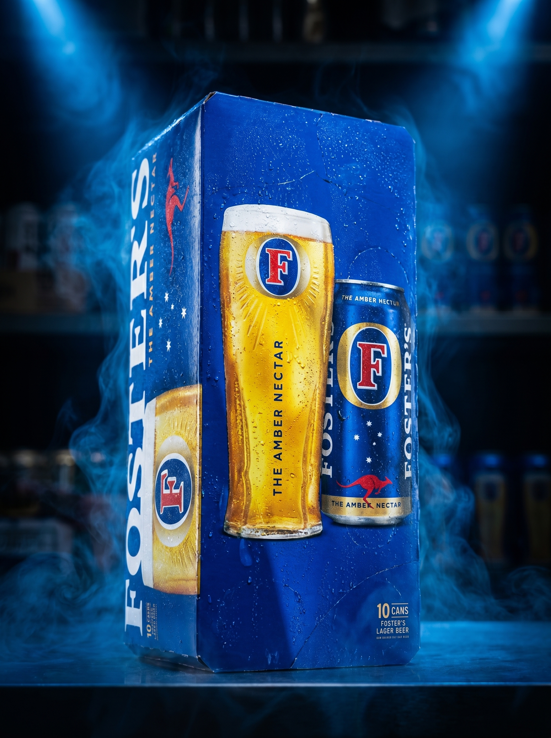 Foster's Lager Beer 10 x 440ml Cans