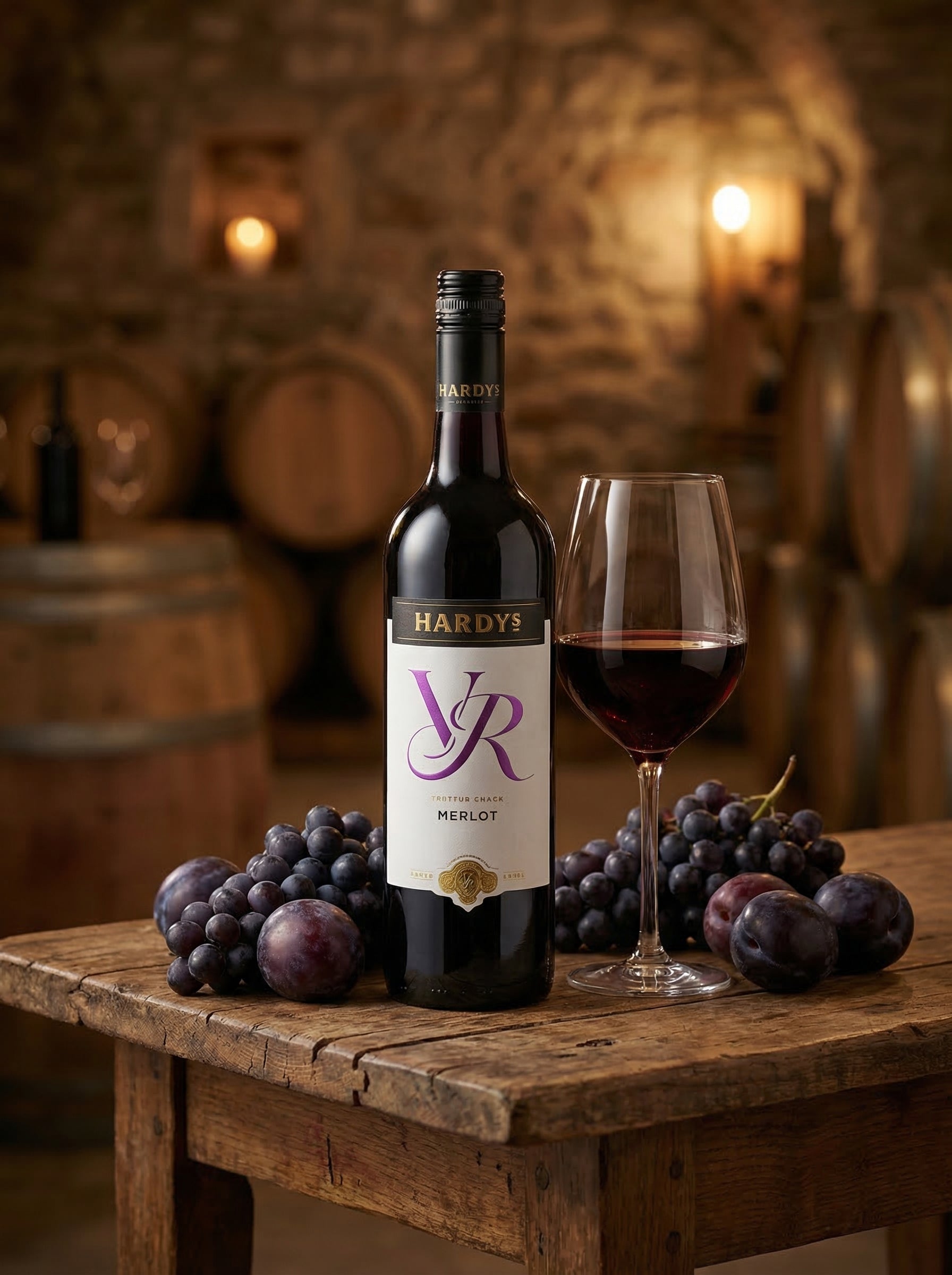 Hardys VR Merlot Red Wine 750ml