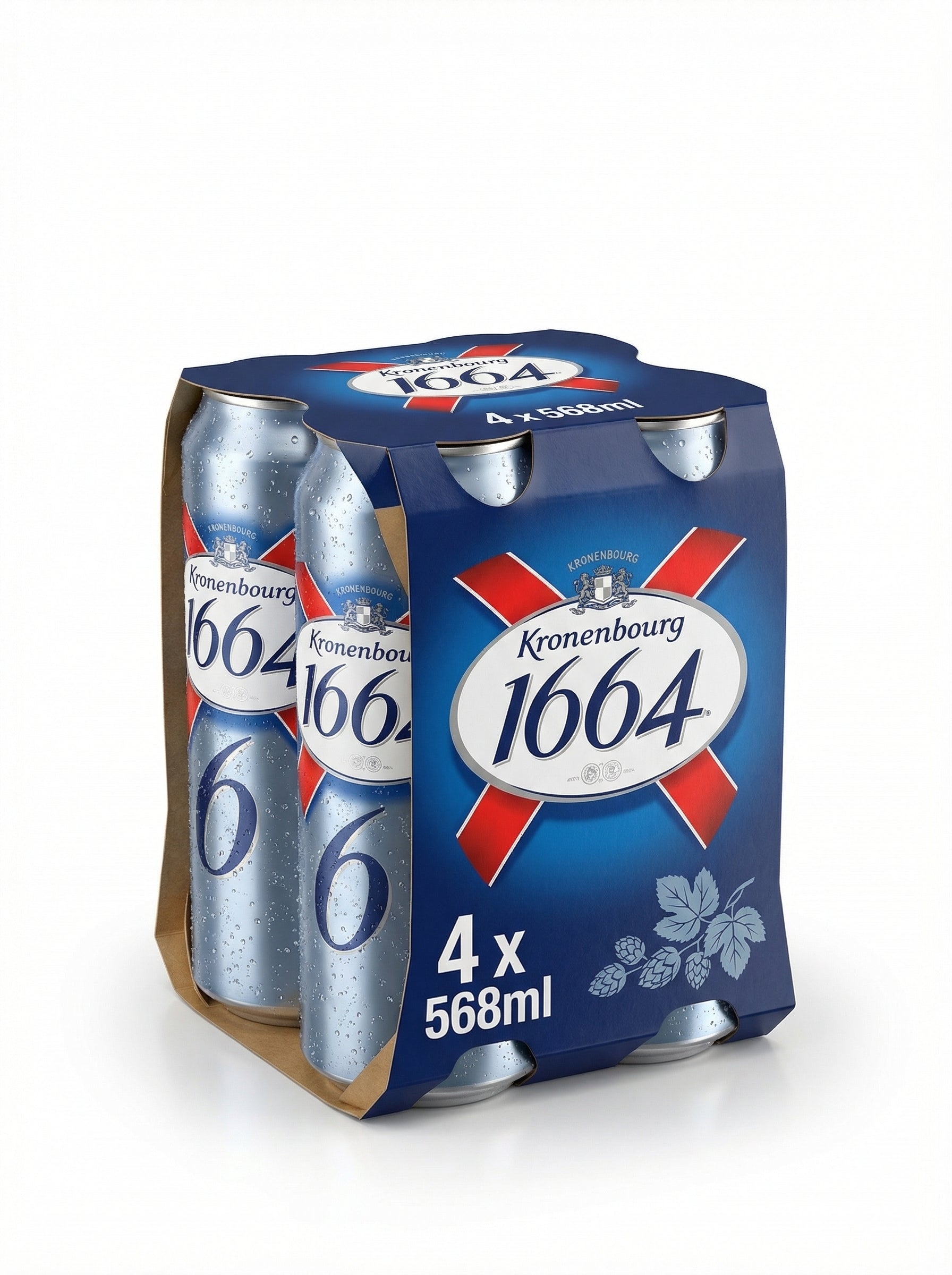 Kronenbourg 1664 Premium Lager Beer 568ml - Weekly Offer