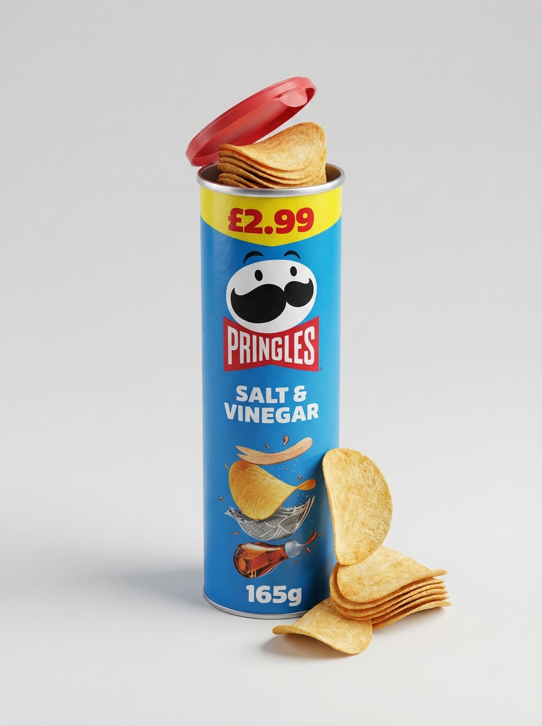Pringles Potato Crisps 165g