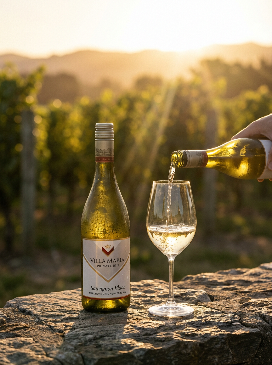 Villa Maria Sauvignon Blanc 750ml – New Zealand White Wine