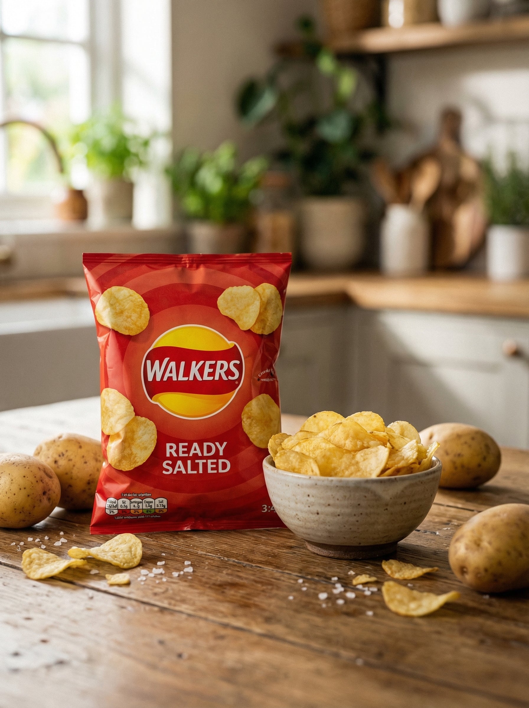 Walkers Crisps 32.5g (Ready Salted / Cheese & Onion)