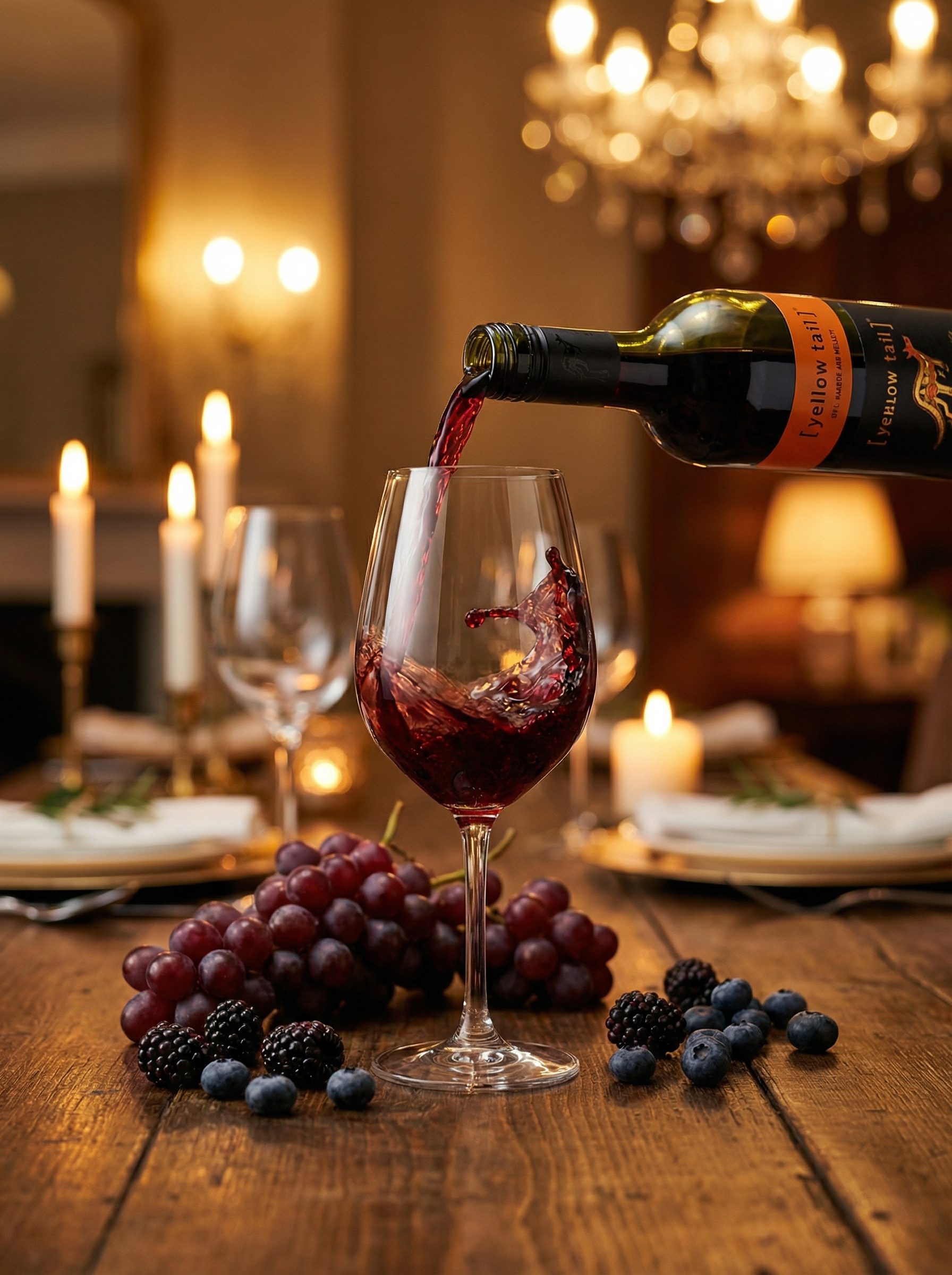 Yellow Tail Merlot Red Wine 750ml