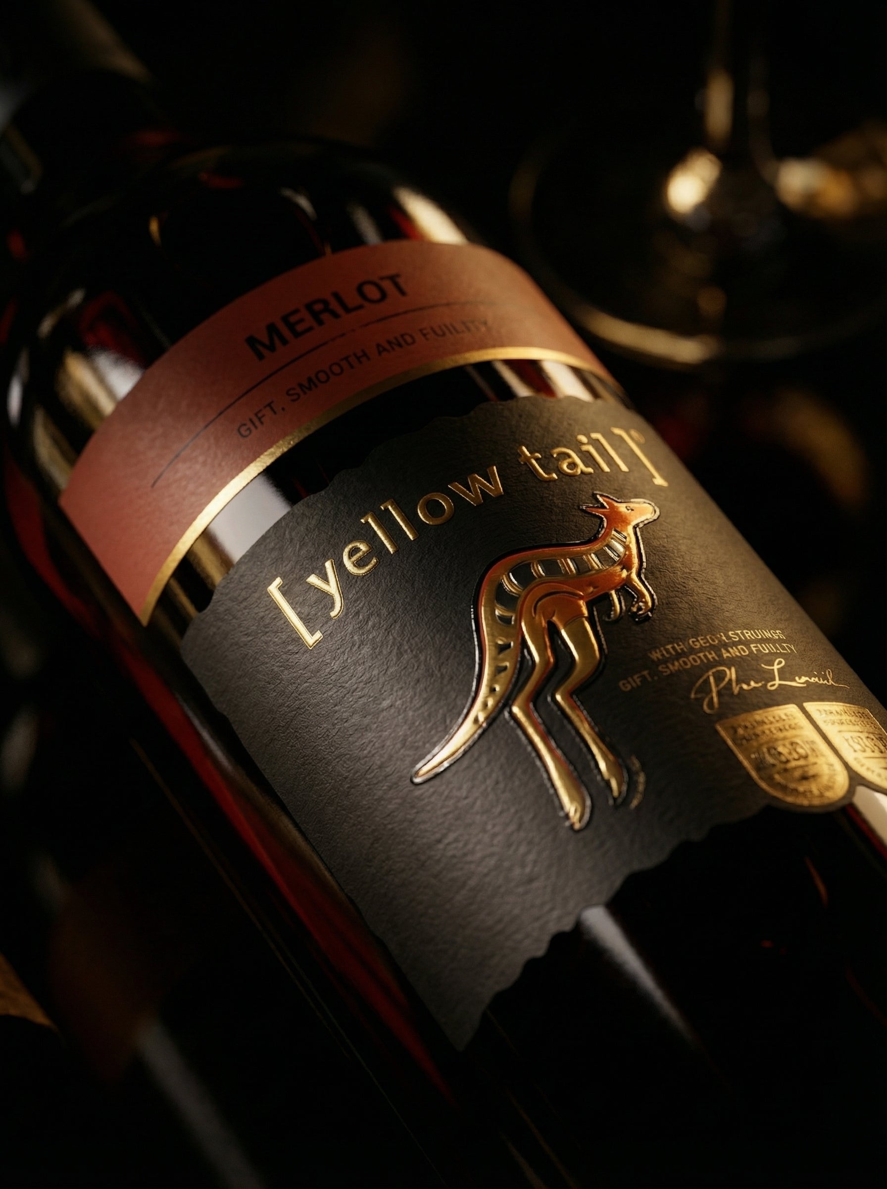 Yellow Tail Merlot Red Wine 750ml